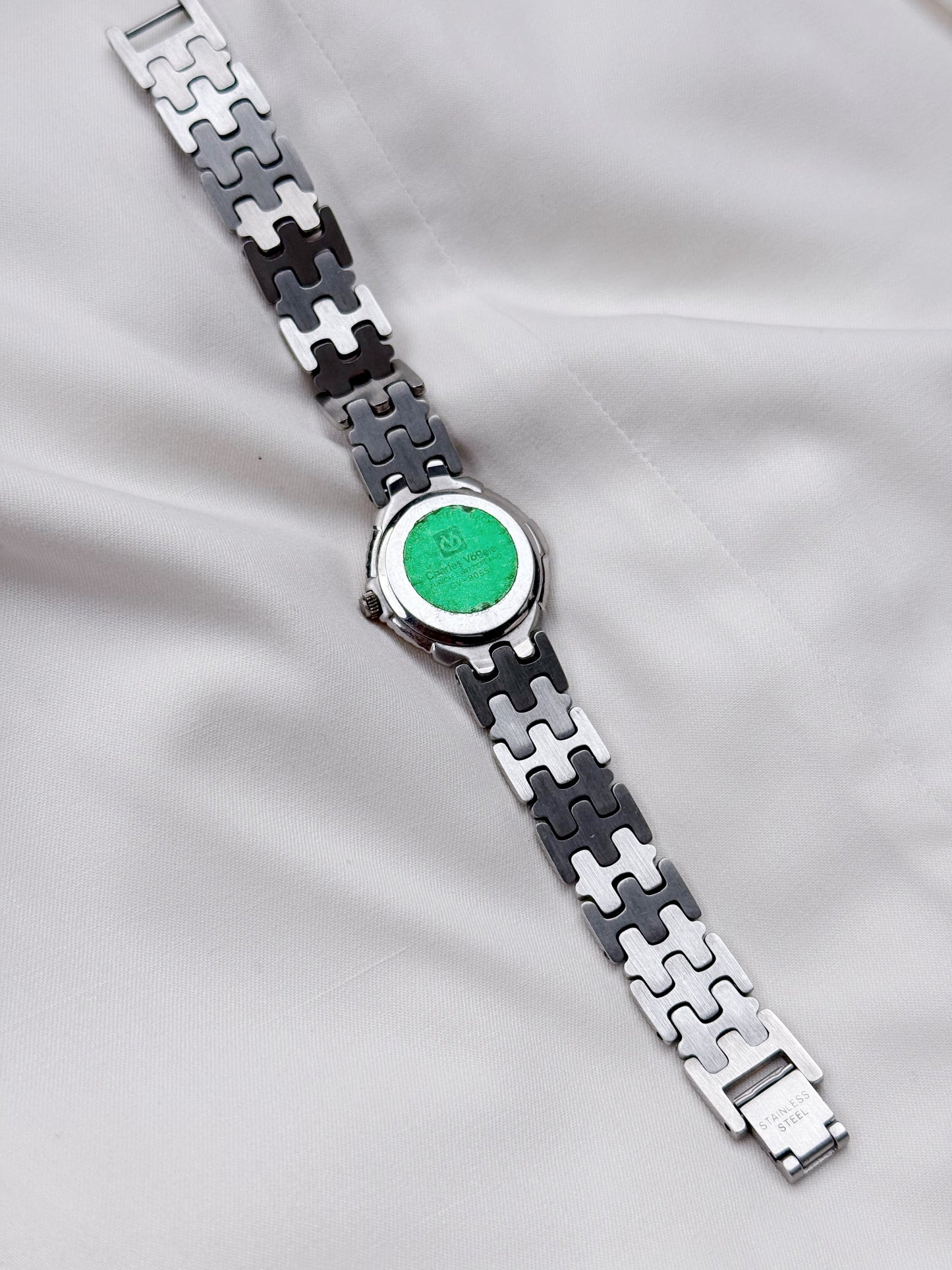 Vintage Charles Vögele two tone watch