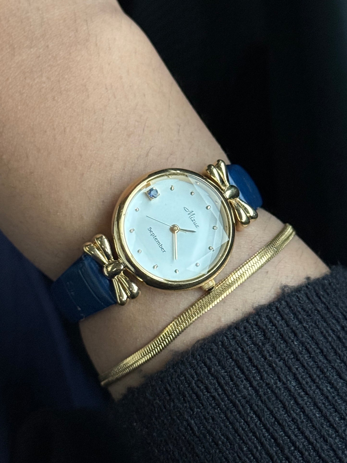 Vintage Birthstone (September) Watch for women
