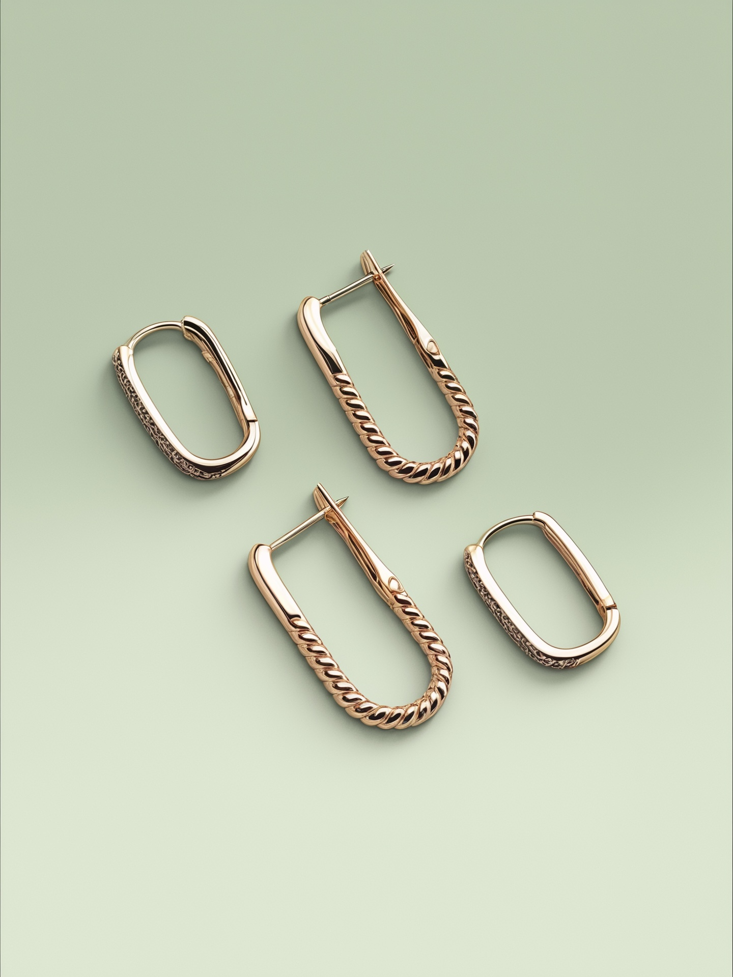 U shaped Hoops