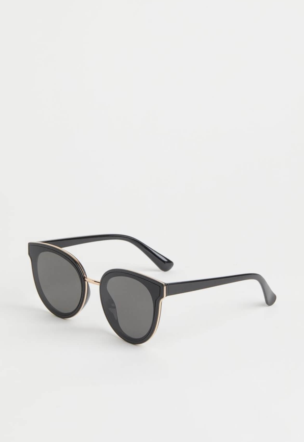 H&M black/gold sunglasses