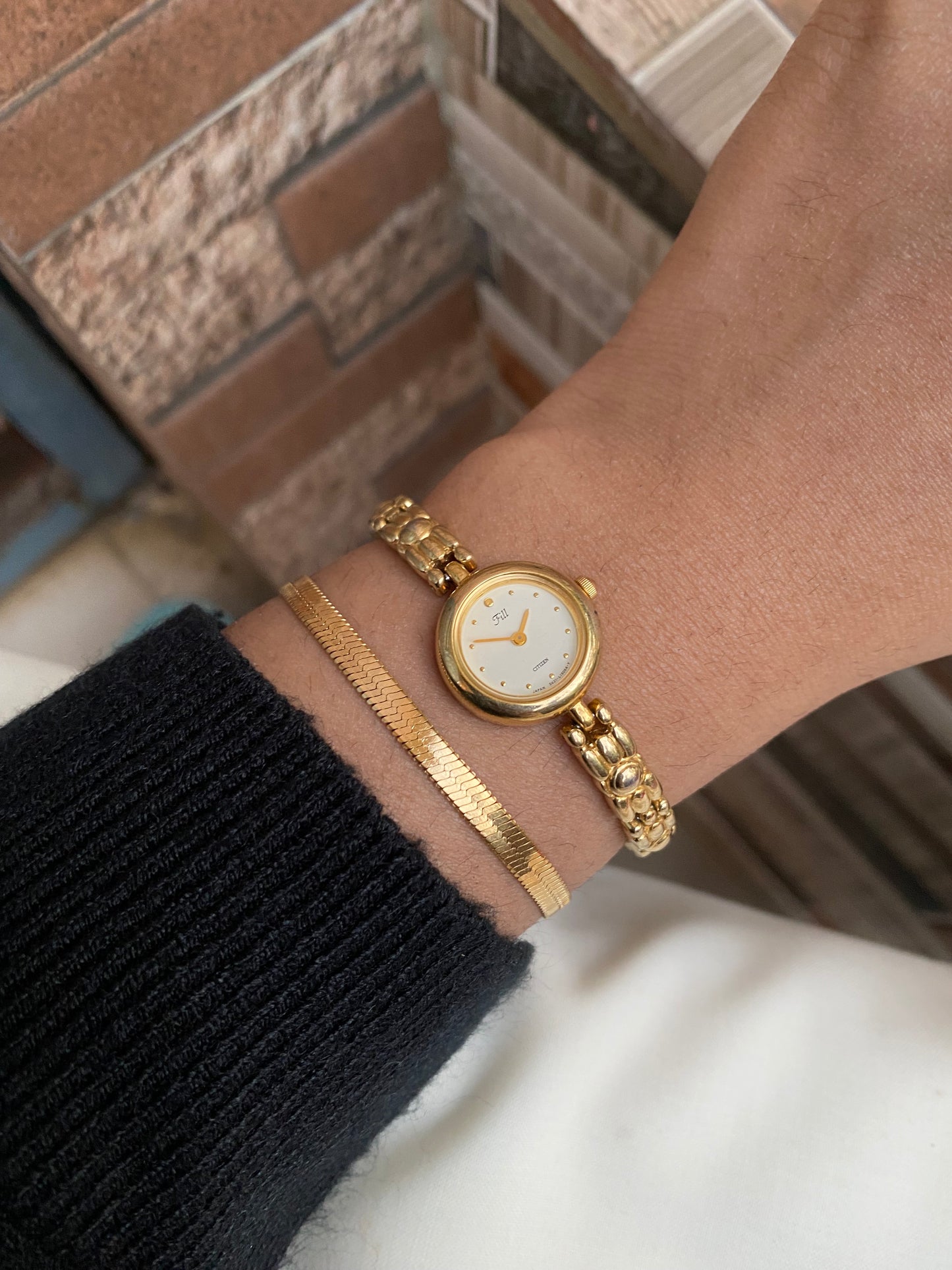 Vintage Citizen fill Women’s Gold watch; Dainty timepiece