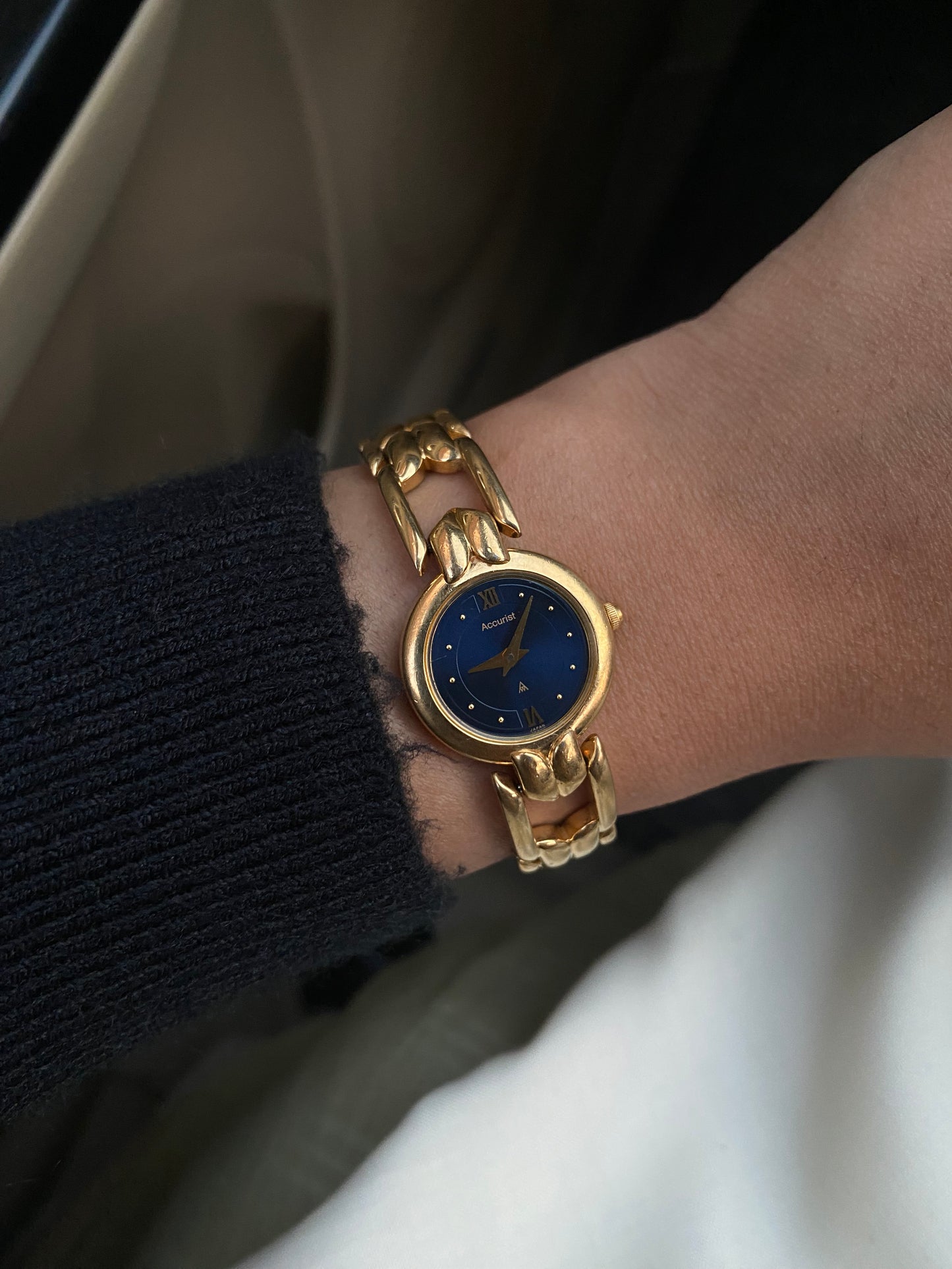 Rare Accurist Gold Plated watch