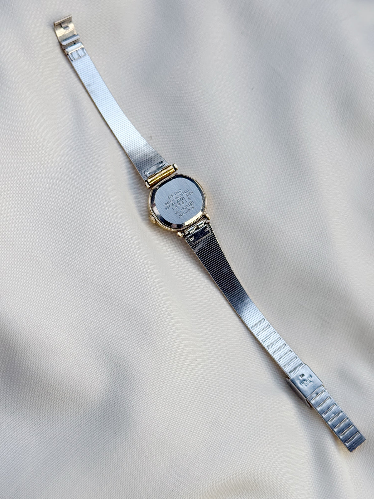 Vintage Seiko gold plated watch for women