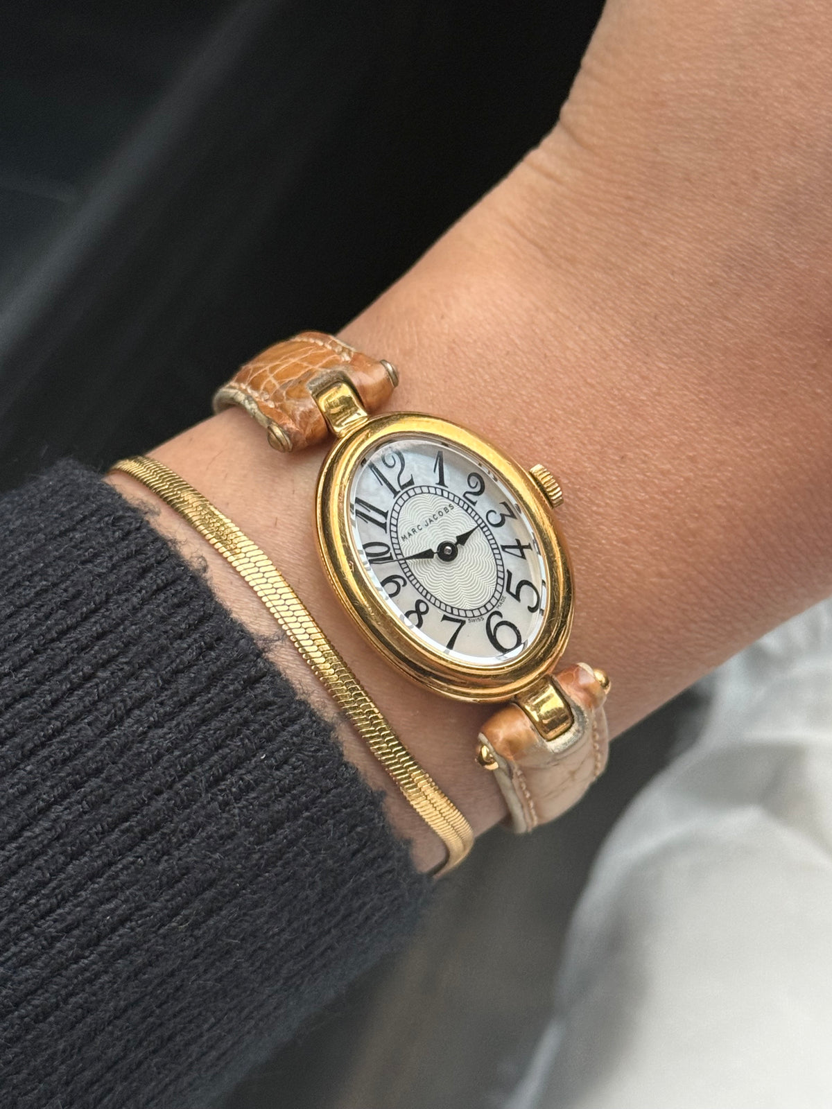 Vintage Oval Marc Jacob’s watch for women