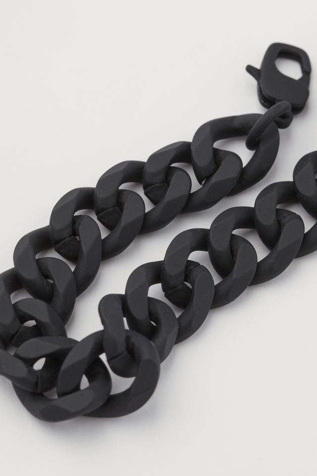 H&M Black Chunky metal Bracelet