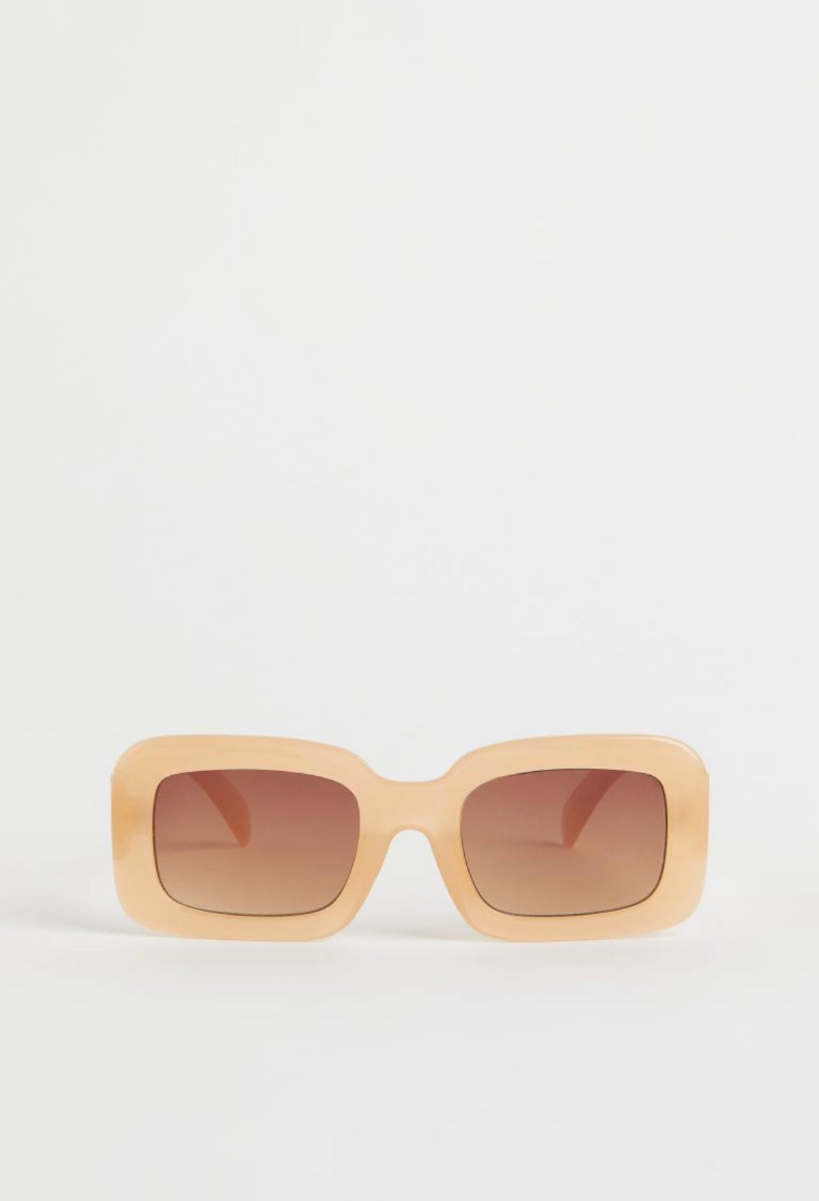 H&M Beige/Peach retro sunglasses