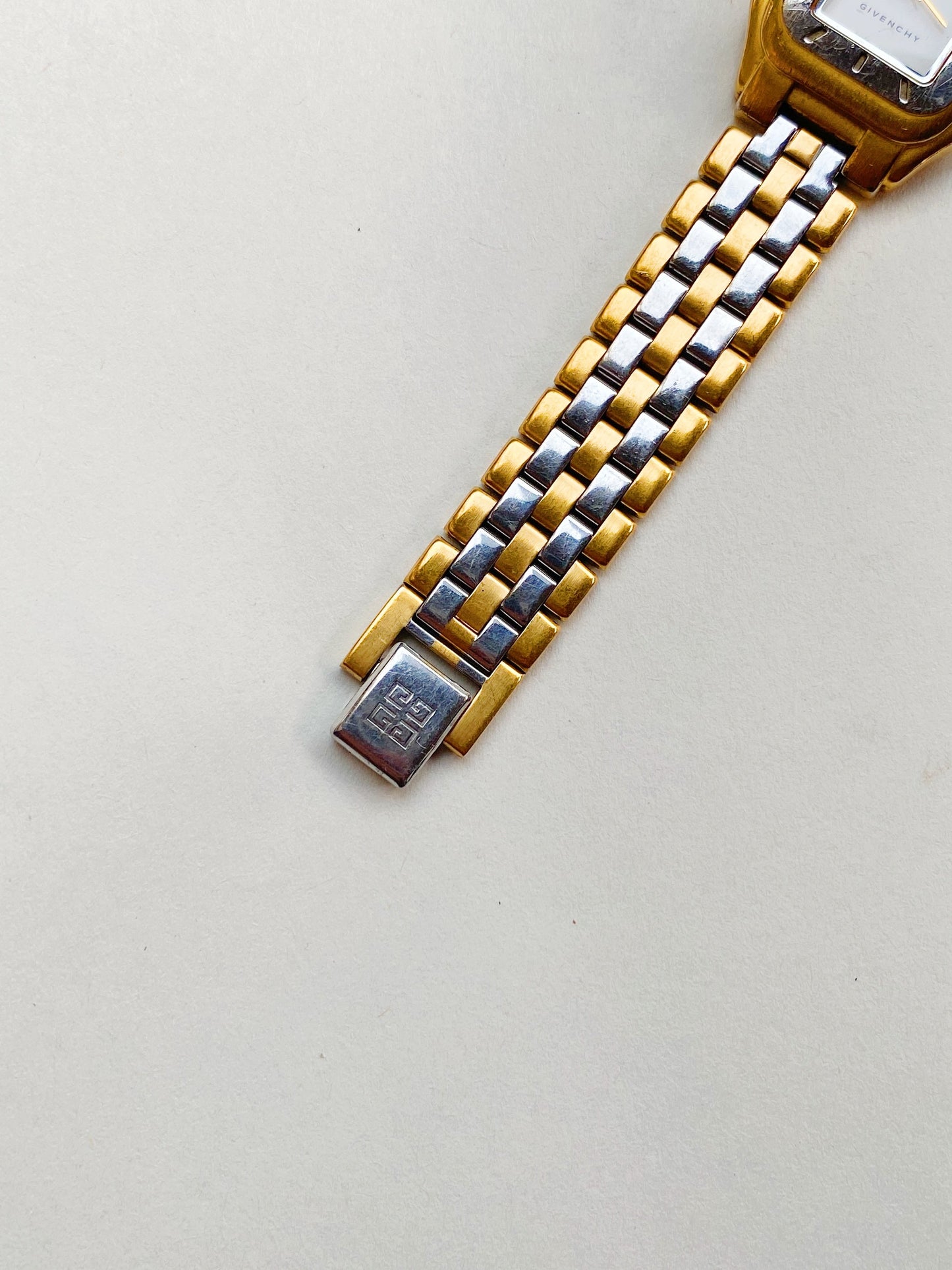 Two tone Swiss Givenchy watch 1990s