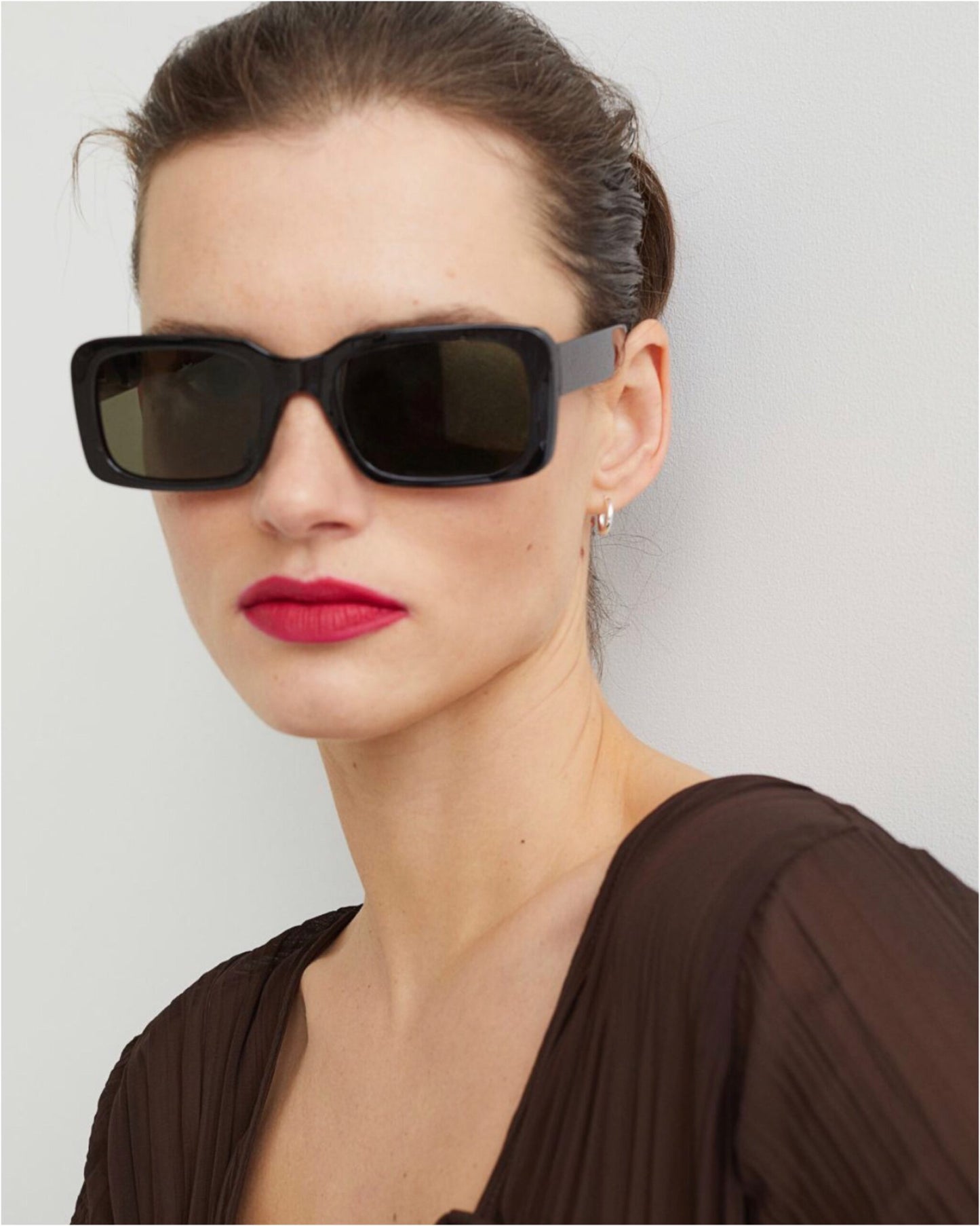 H&M Black Retro sunglasses