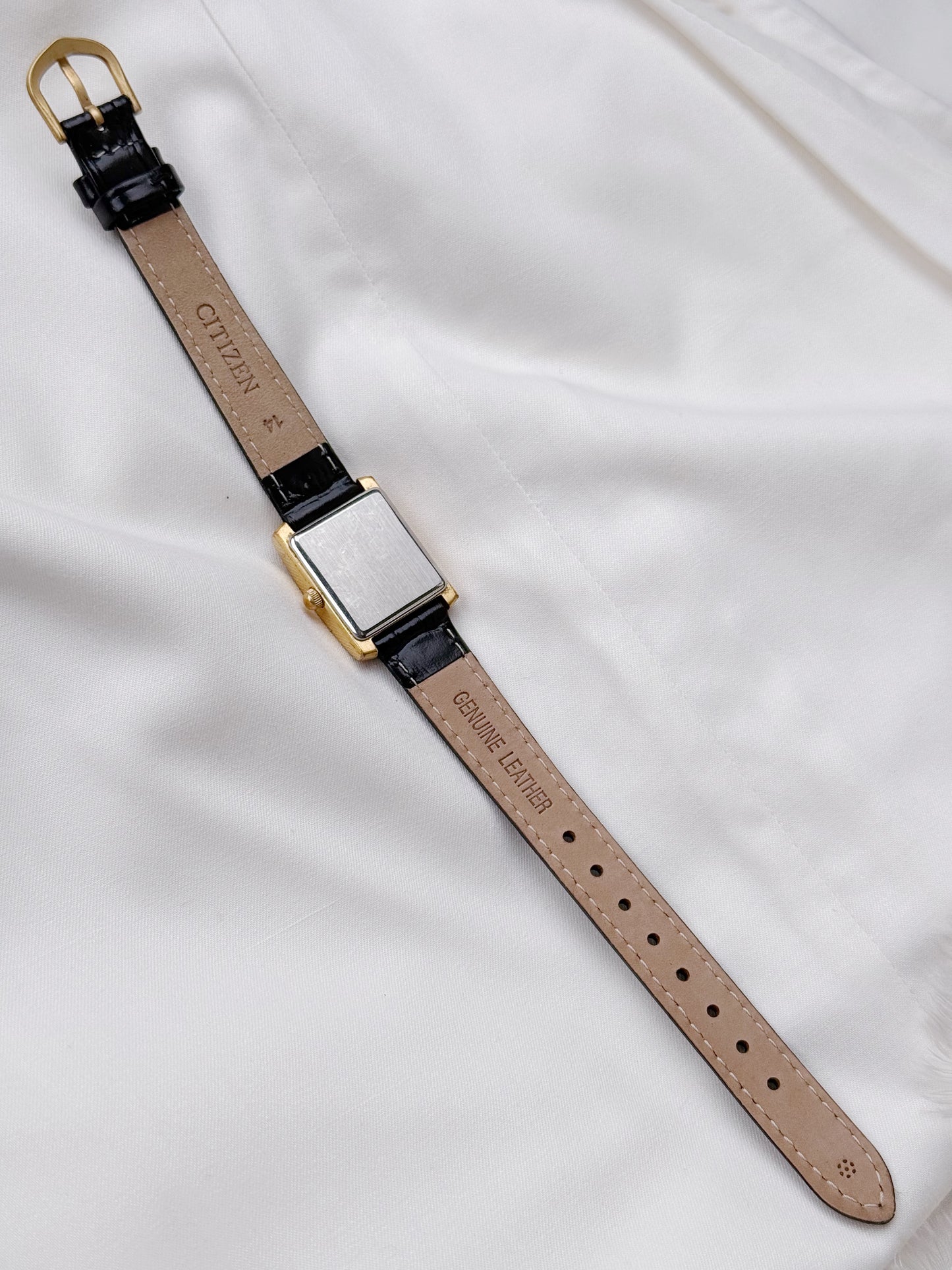 Vintage Renoma Tank Dial watch with leather strap