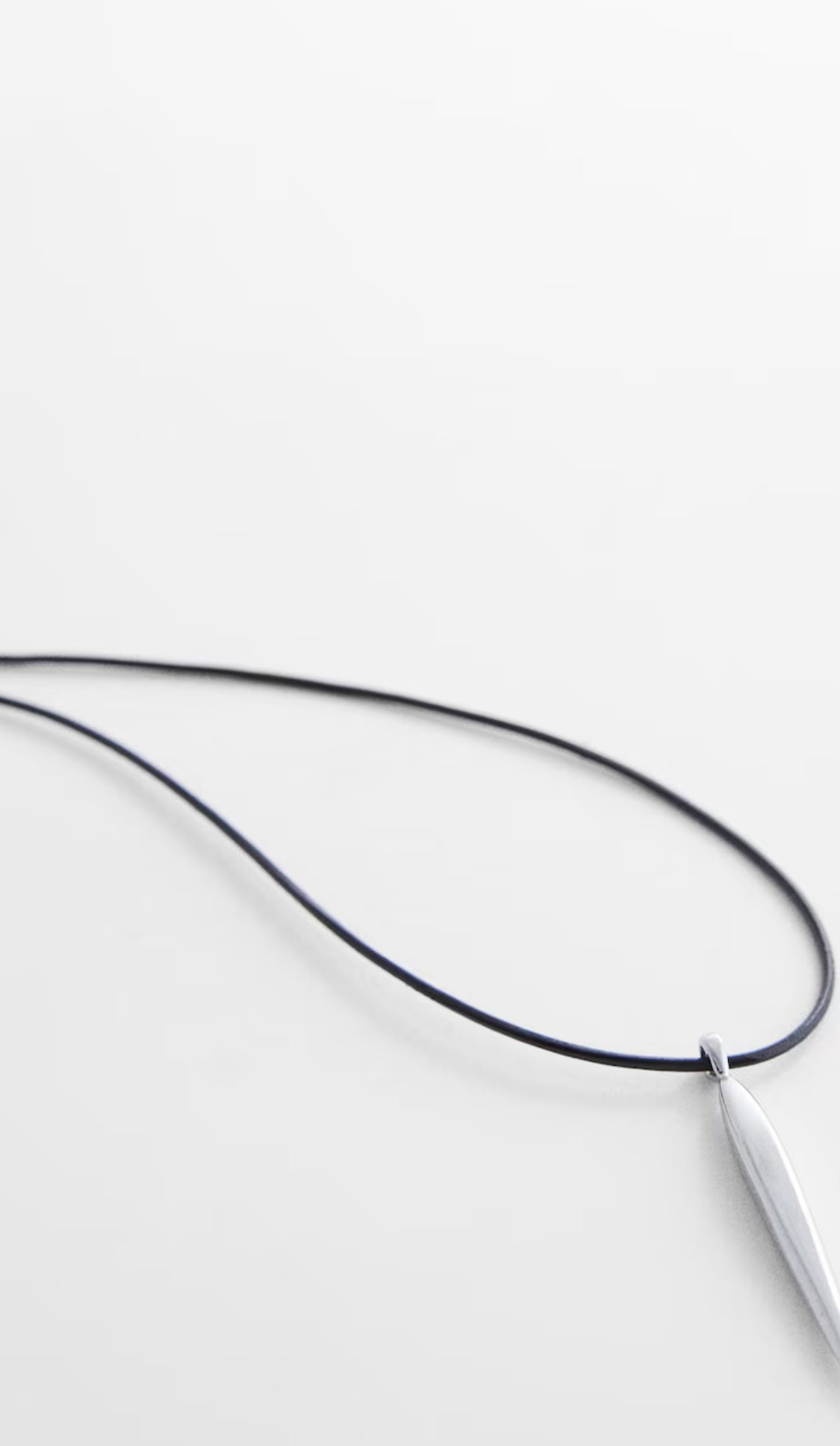 MNG silver plated necklace