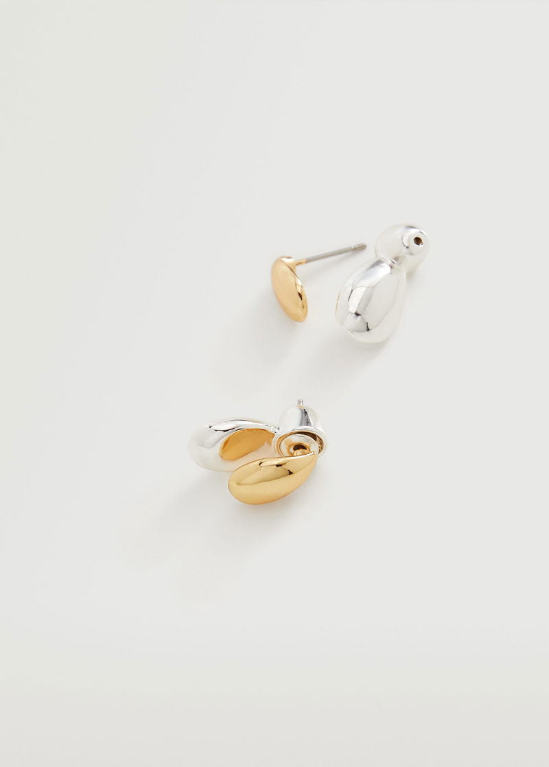 MNG Mixed Asymmetric Earrings