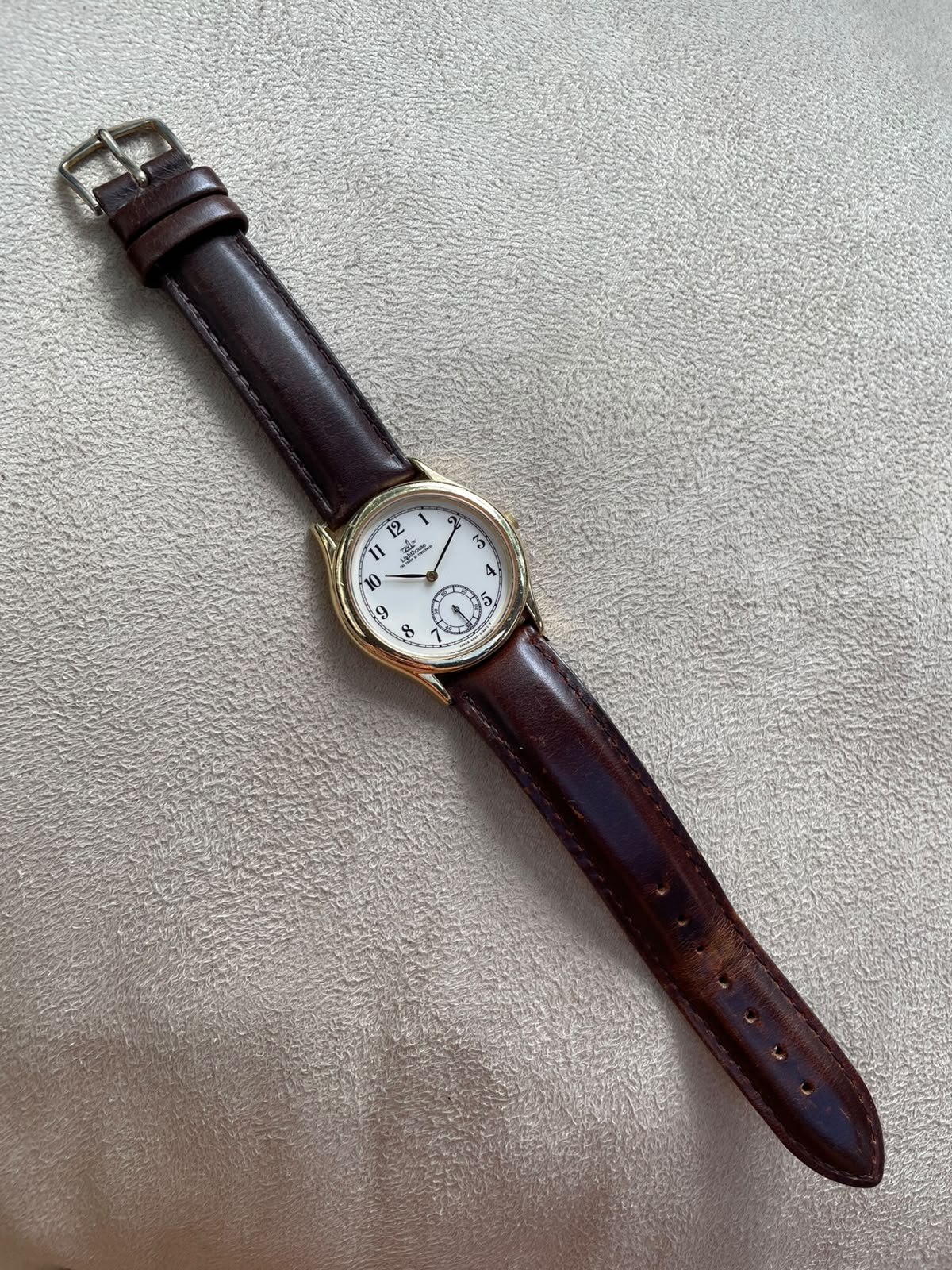 Vintage Citizen light house sub second dial unisex watch