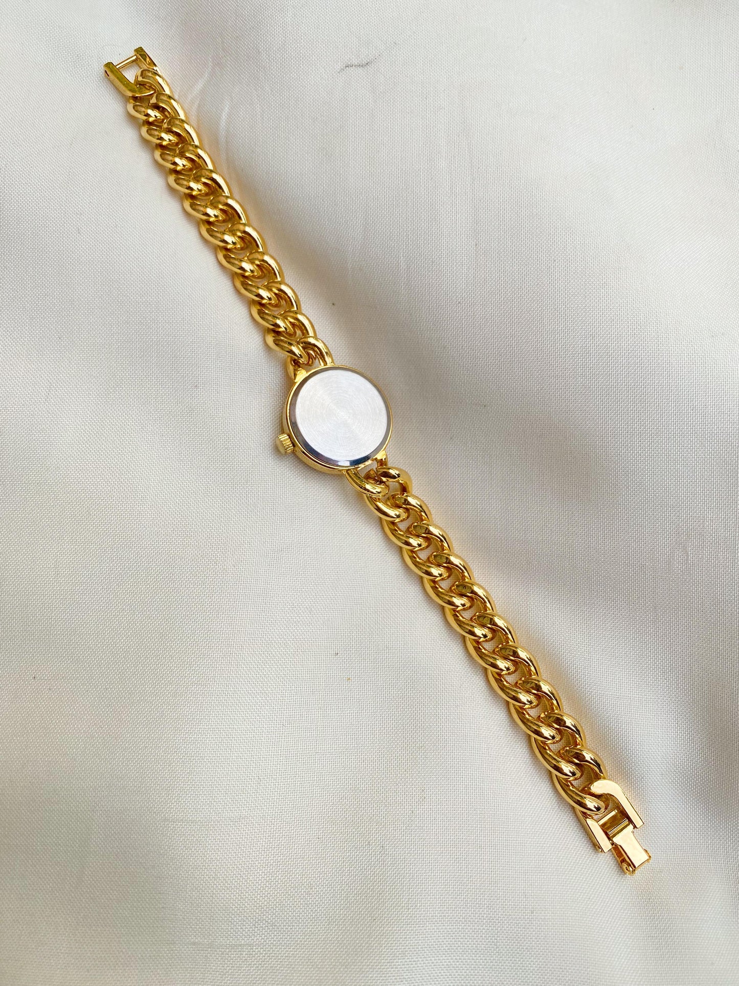 Vintage Pi camian curb chain watch