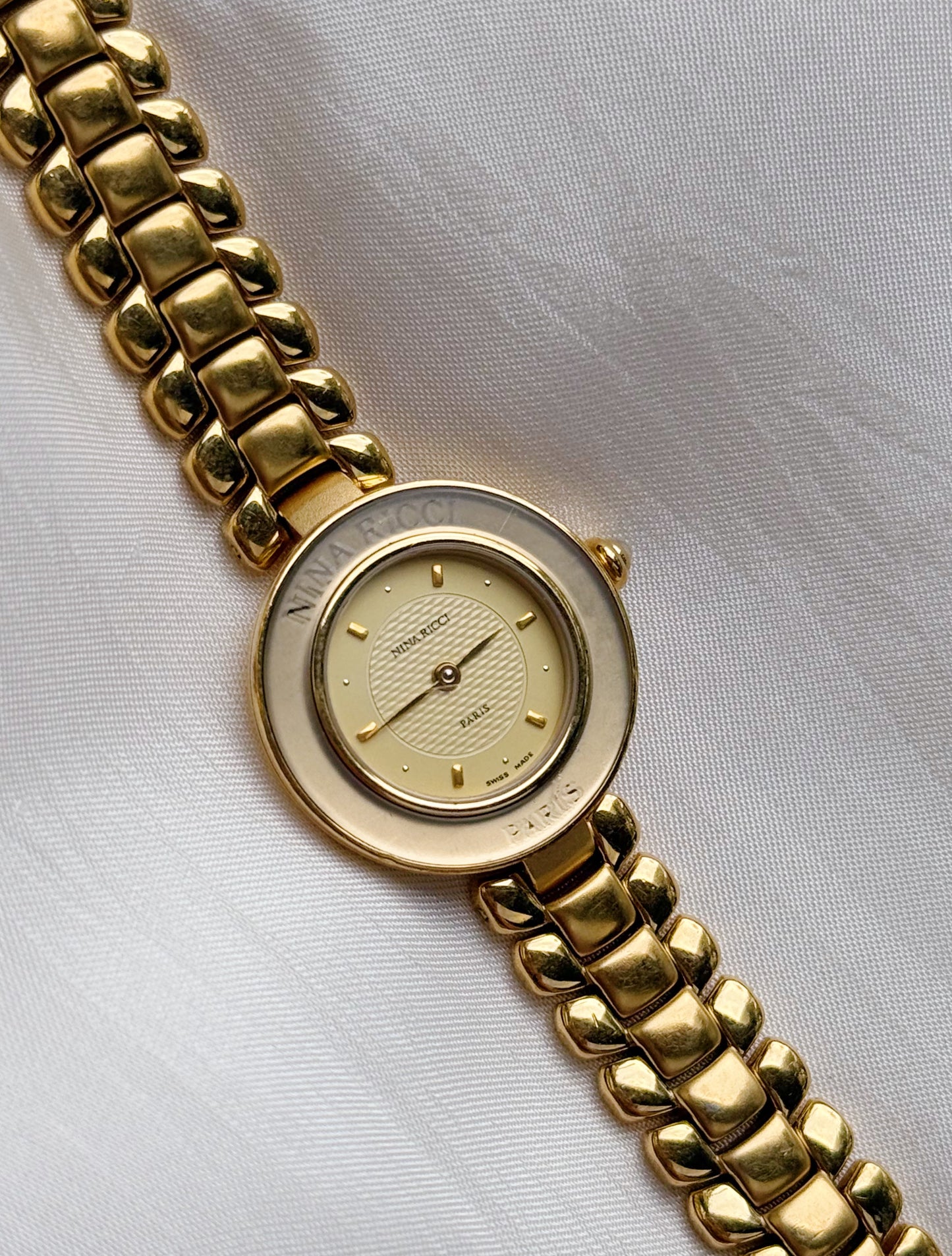 Vintage Nina Ricci Women’s Gold plated Watch