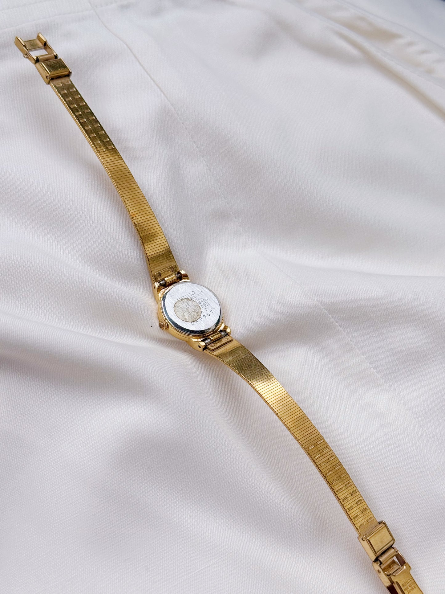 Vintage Rare Seiko gold plated watch for women