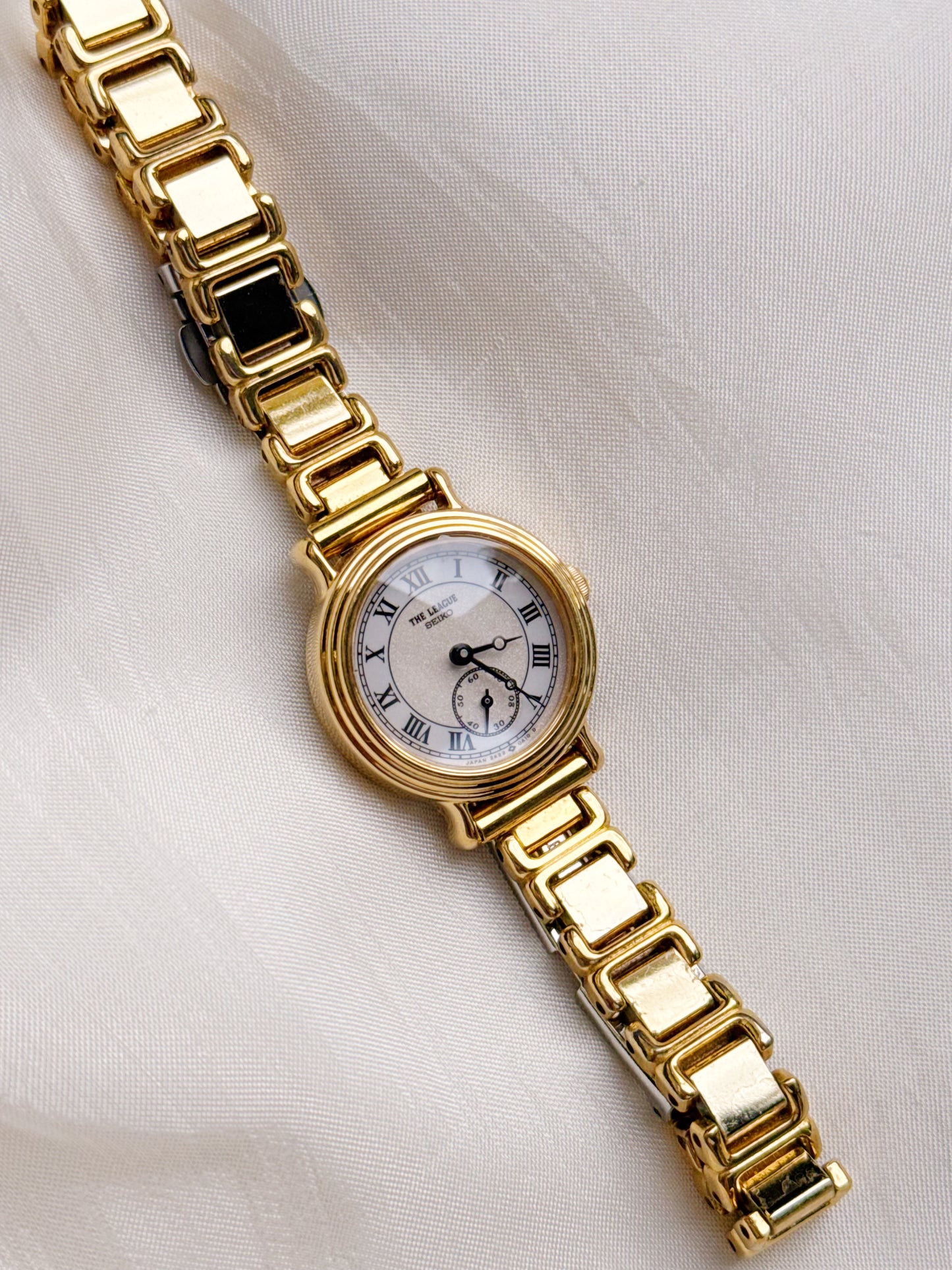Vintage Seiko the league Subsecond dial watch for women