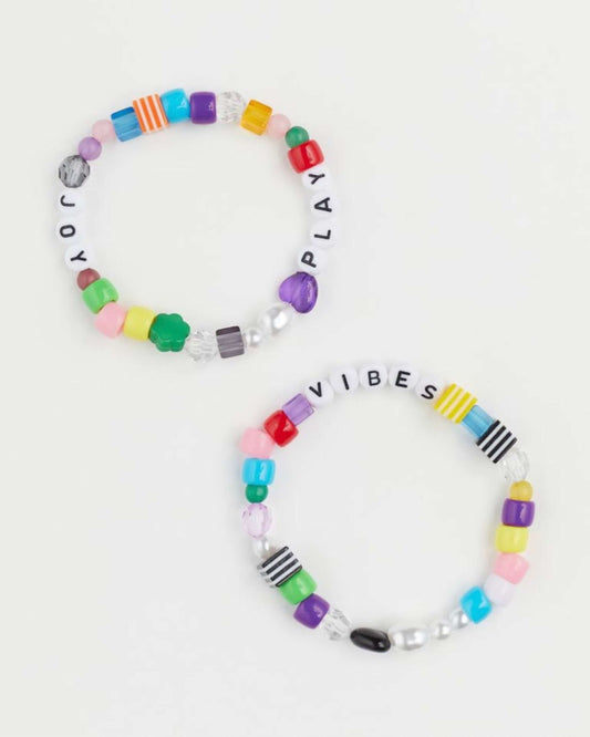 H&M 2-Pack beads bracelet