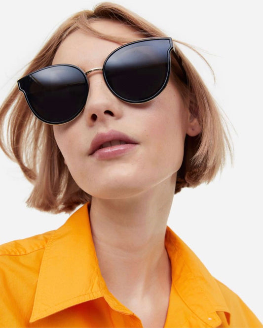 H&M black/gold sunglasses