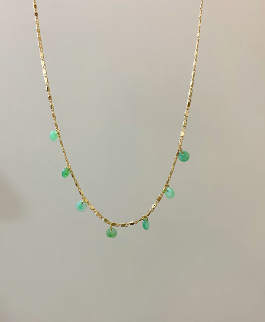 H&M beads dangling necklace