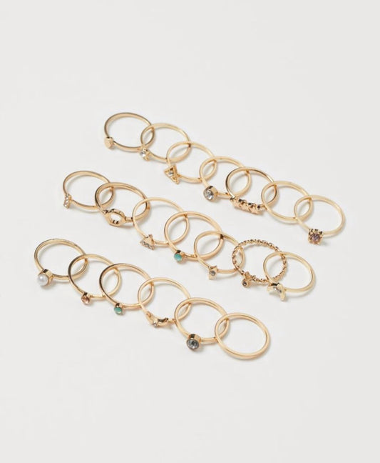 H&M 25-Pack rings