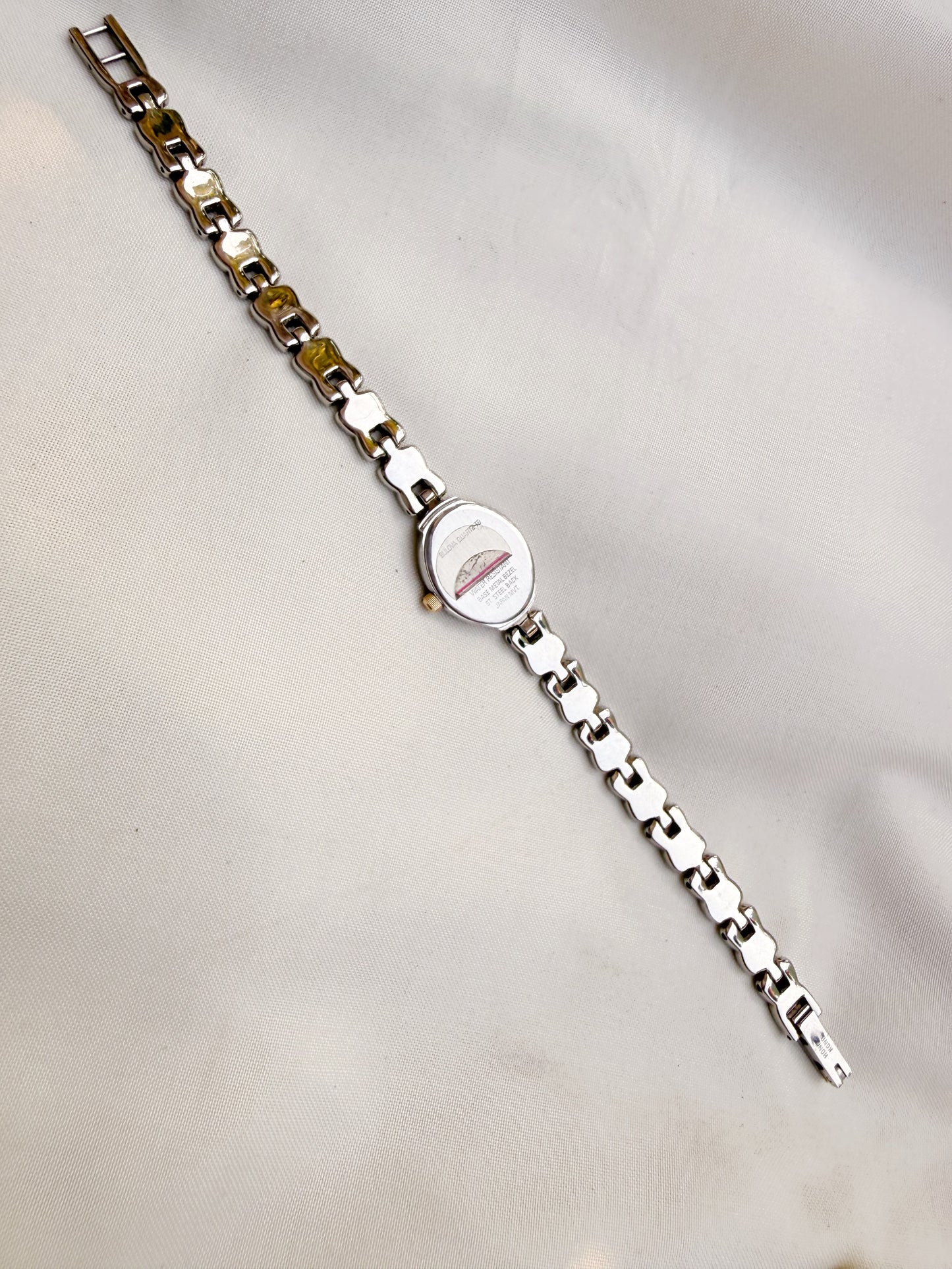 Bulova two tone watch for women