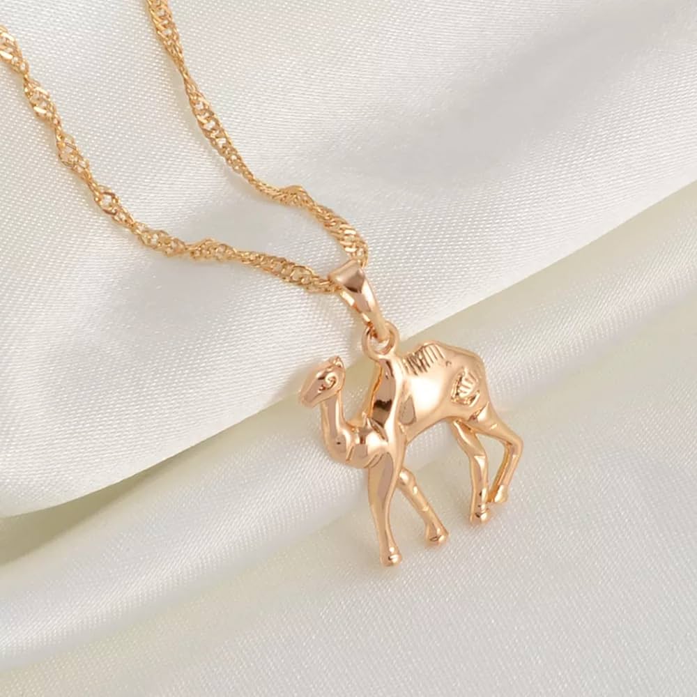 Premium Camel Charm Necklace