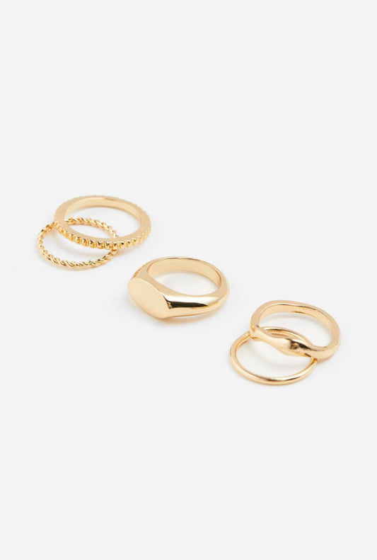 H&M chunky rings