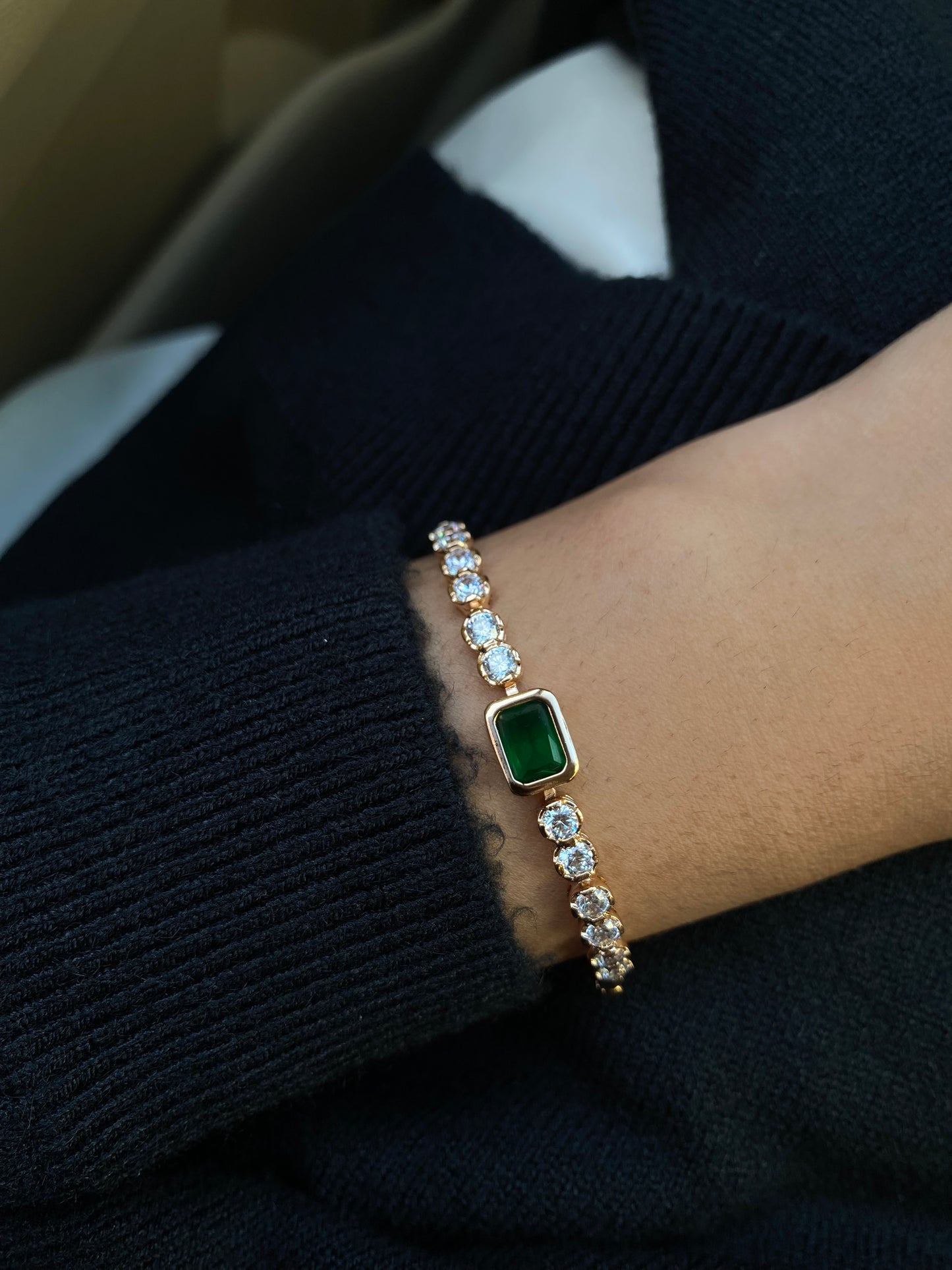 Emerald Bracelet