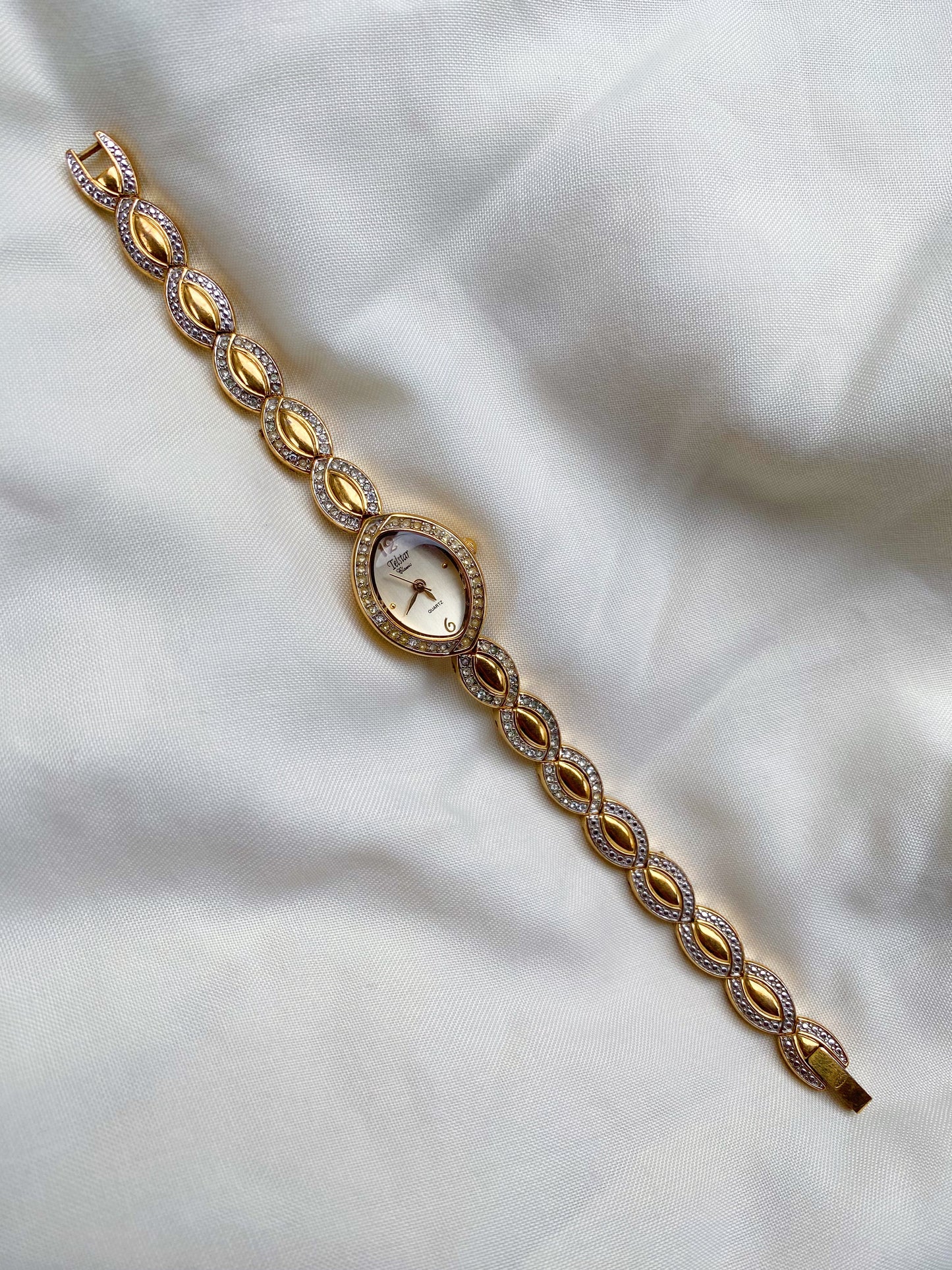 Tel star vintage watch stone