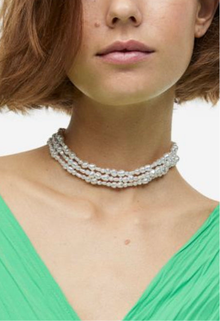 H&M pearl necklace
