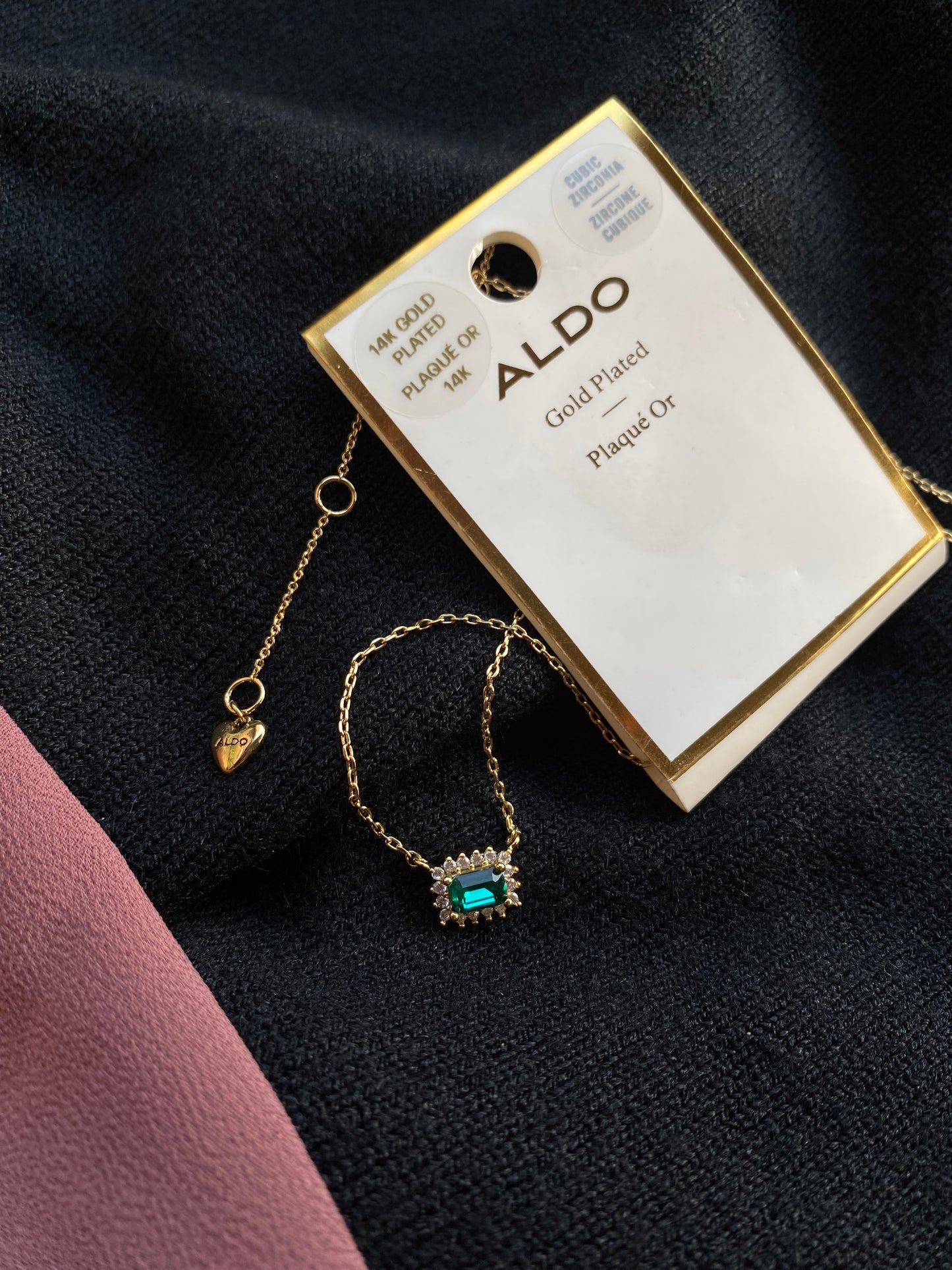 ALDO GP Necklace Emerald