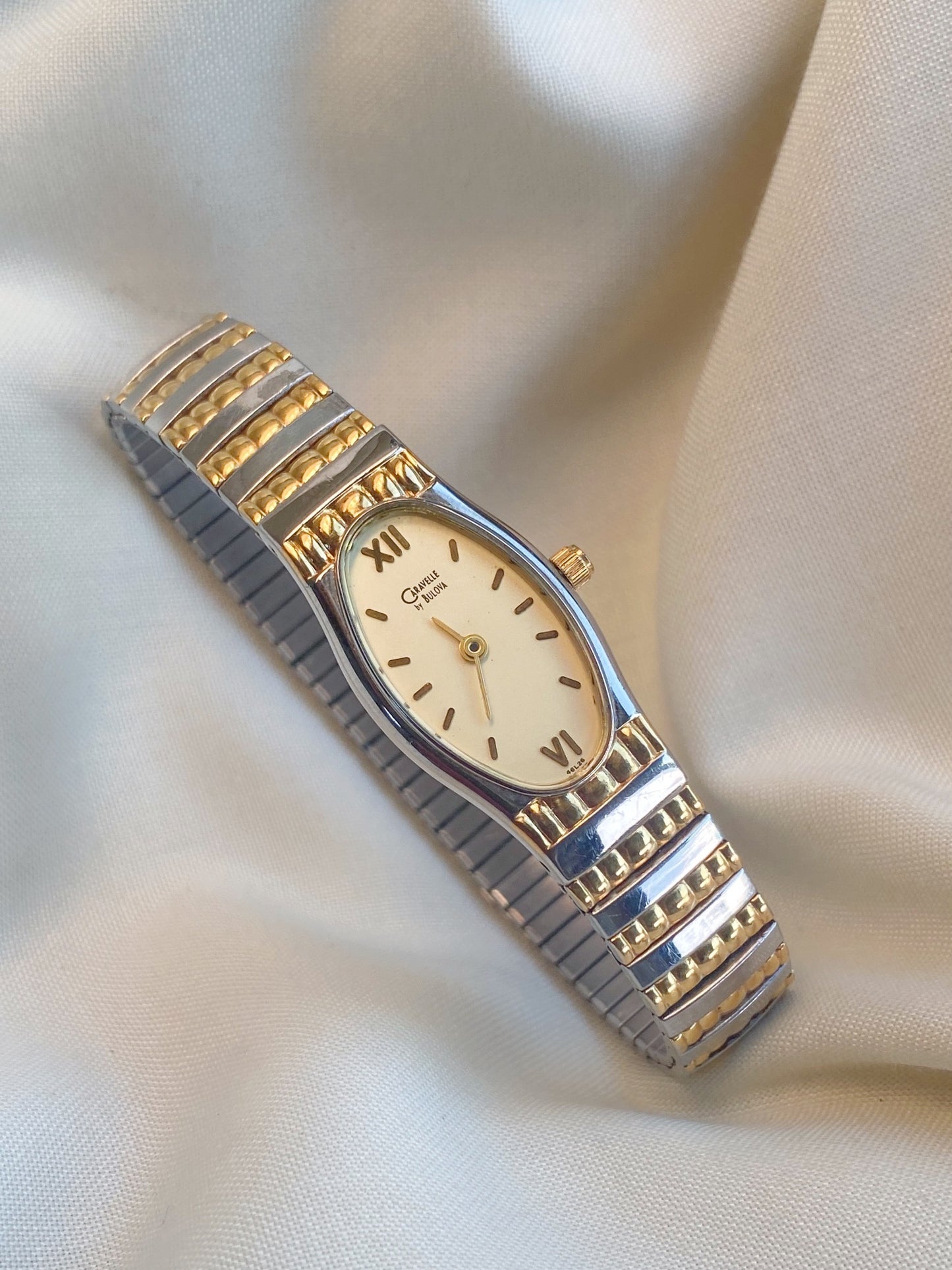 Caravelle by Bulova two tone watch