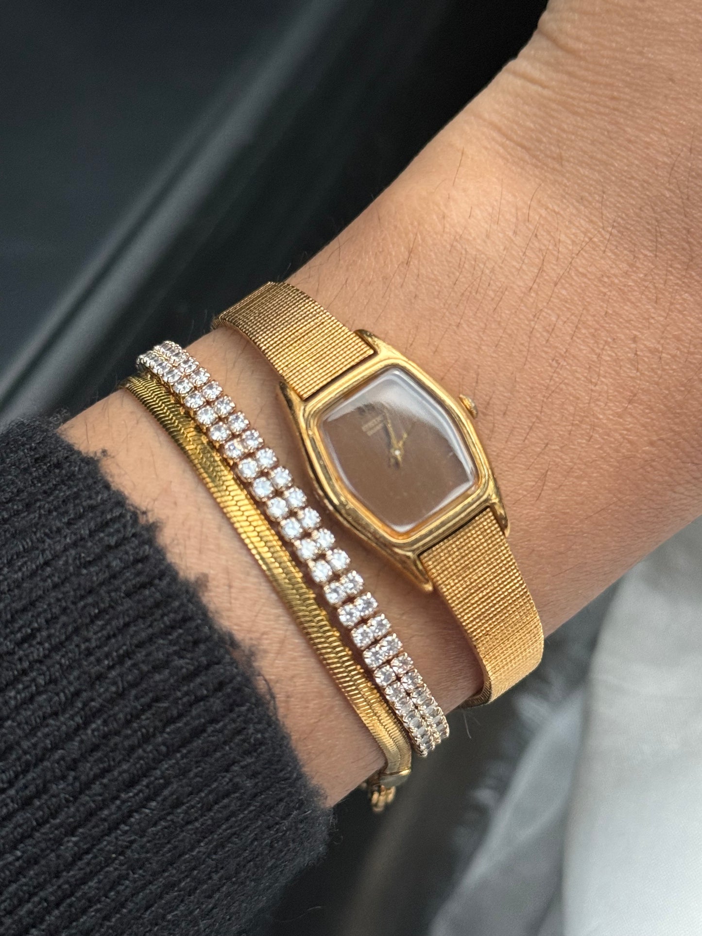 Vintage Seiko gold plated watch