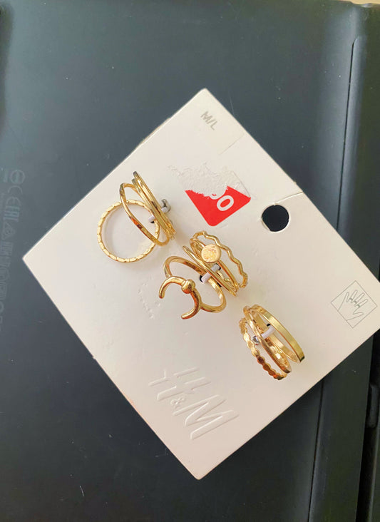 Classy 11-Pack rings