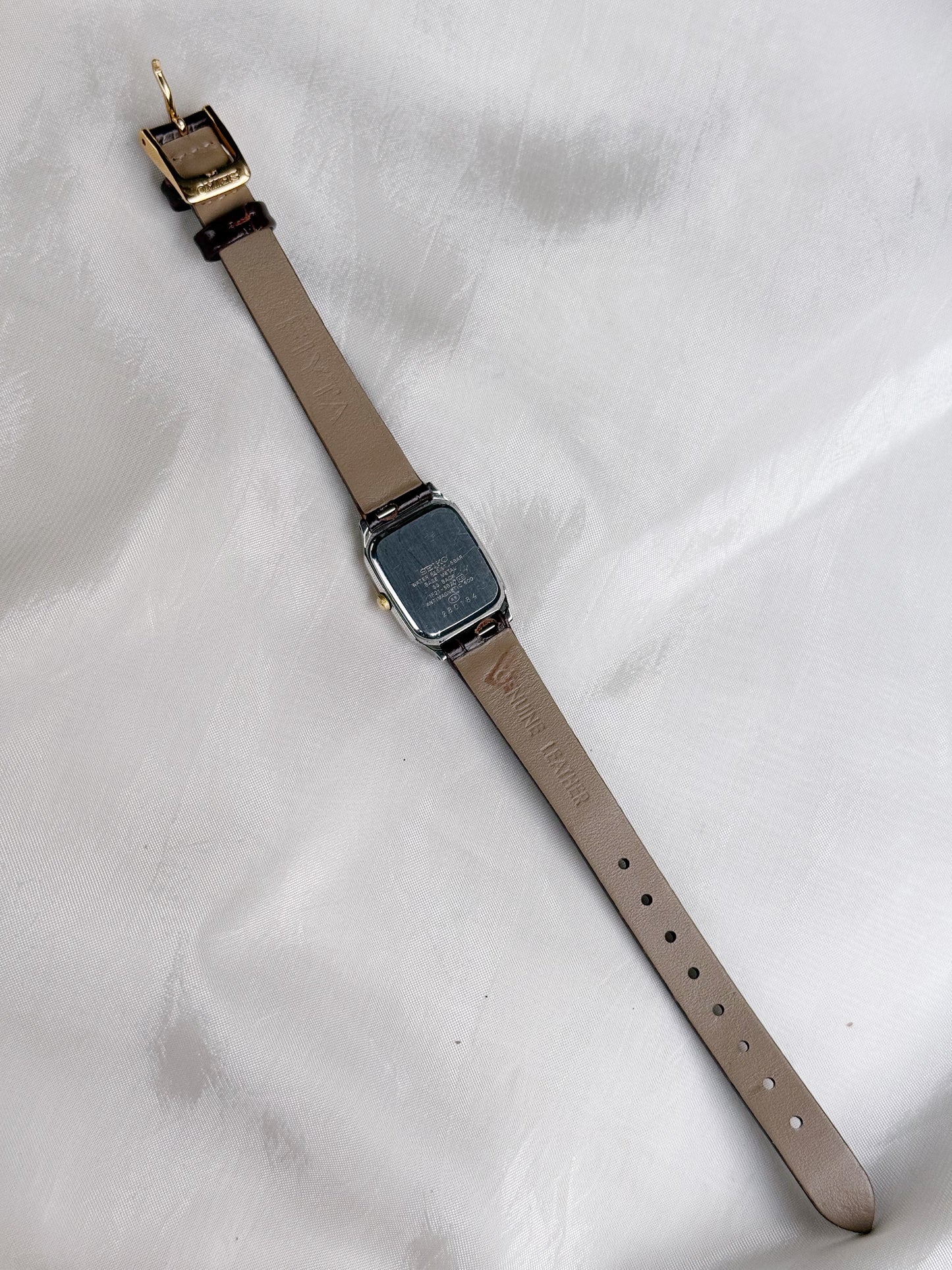 Vintage Seiko Spirit Tank Watch for women