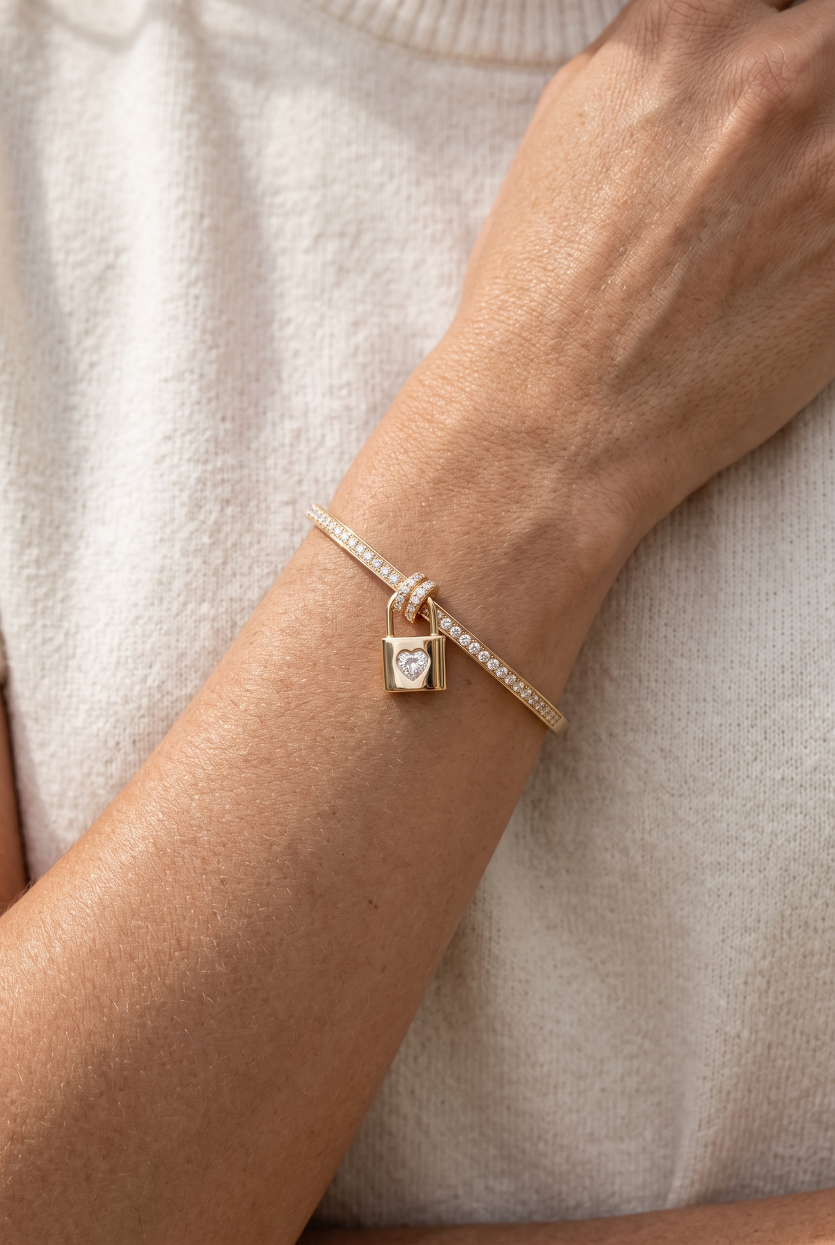 The Eloise Charm Bangle