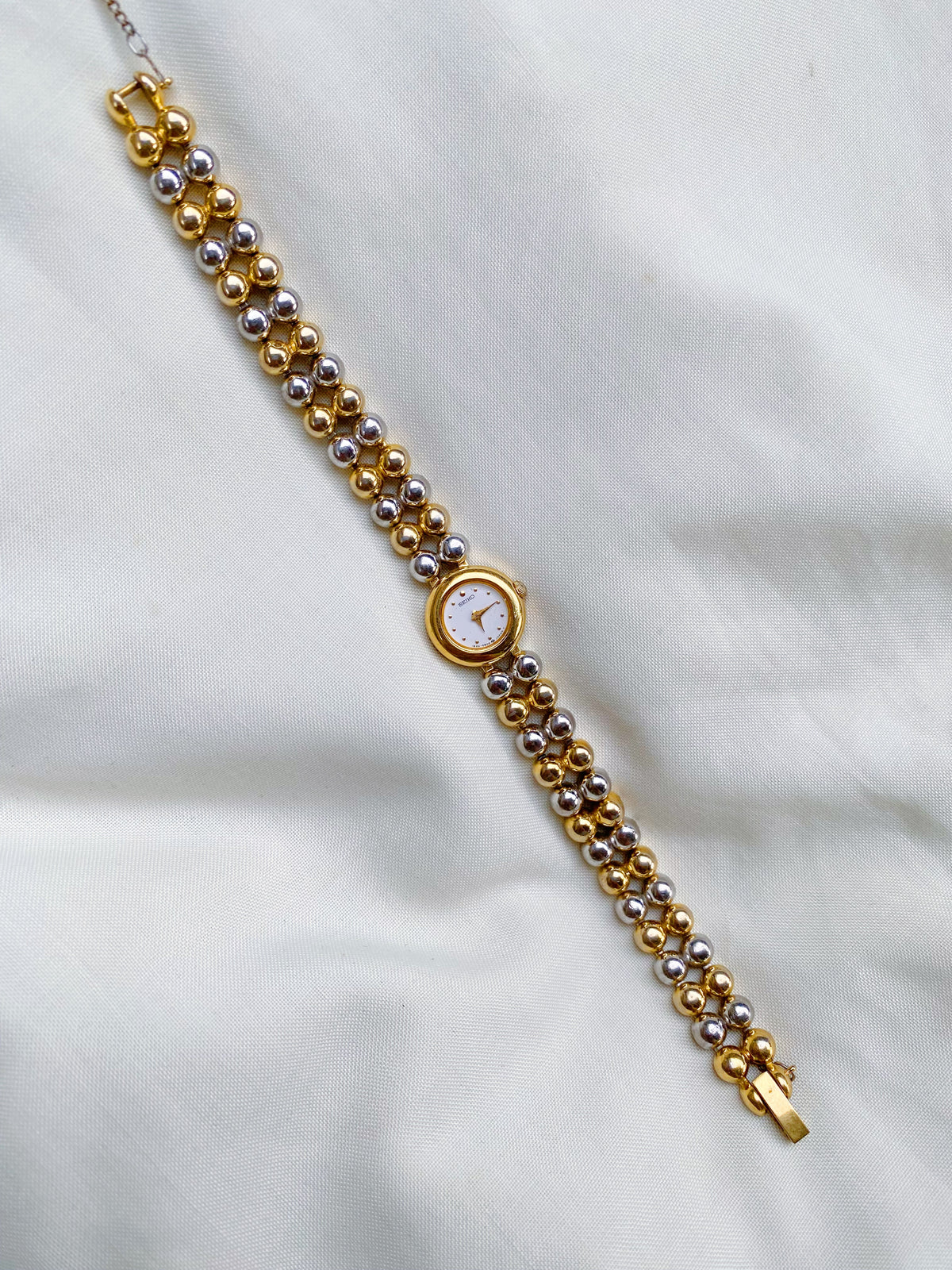 Rare Vintage Petite Seiko Two tone watch