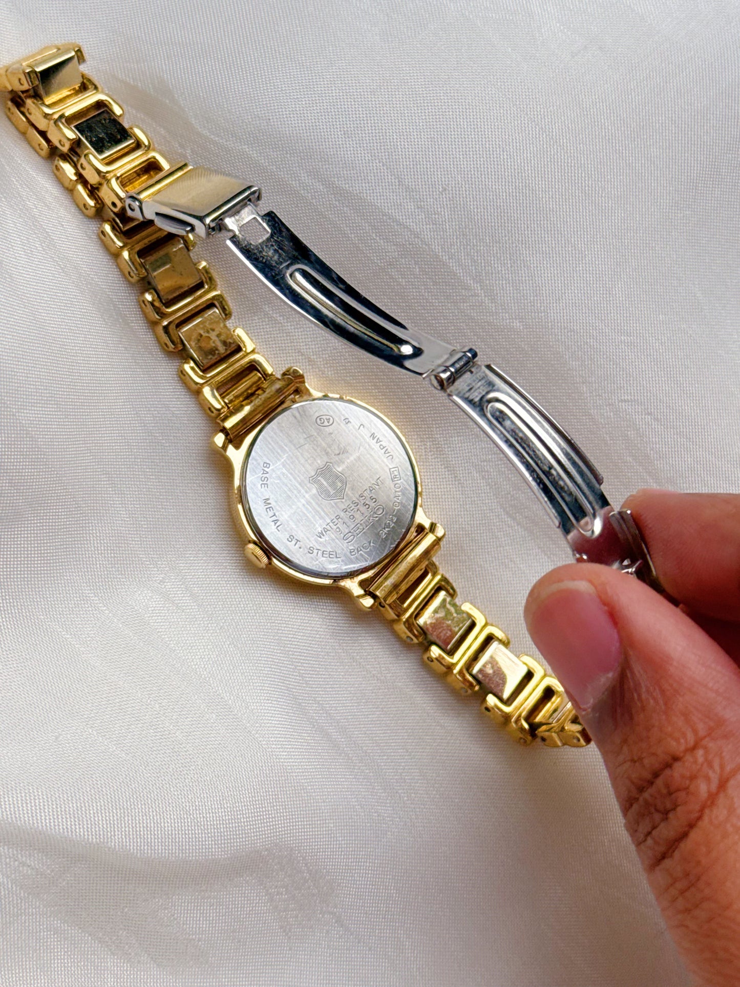 Vintage Seiko the league Subsecond dial watch for women