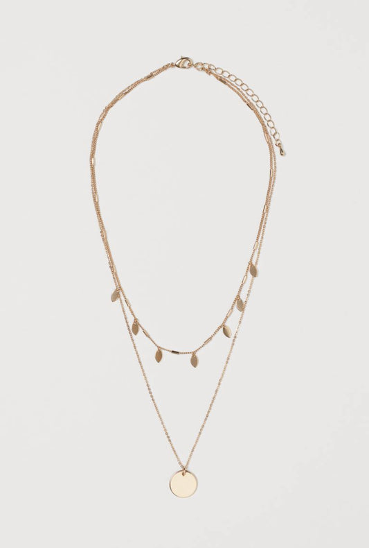 H&M two strand necklace