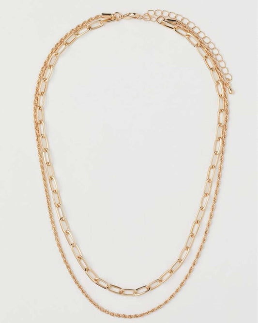 H&M two strand necklace
