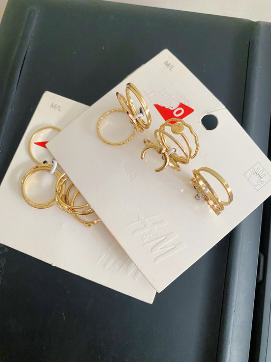 Classy 11-Pack rings