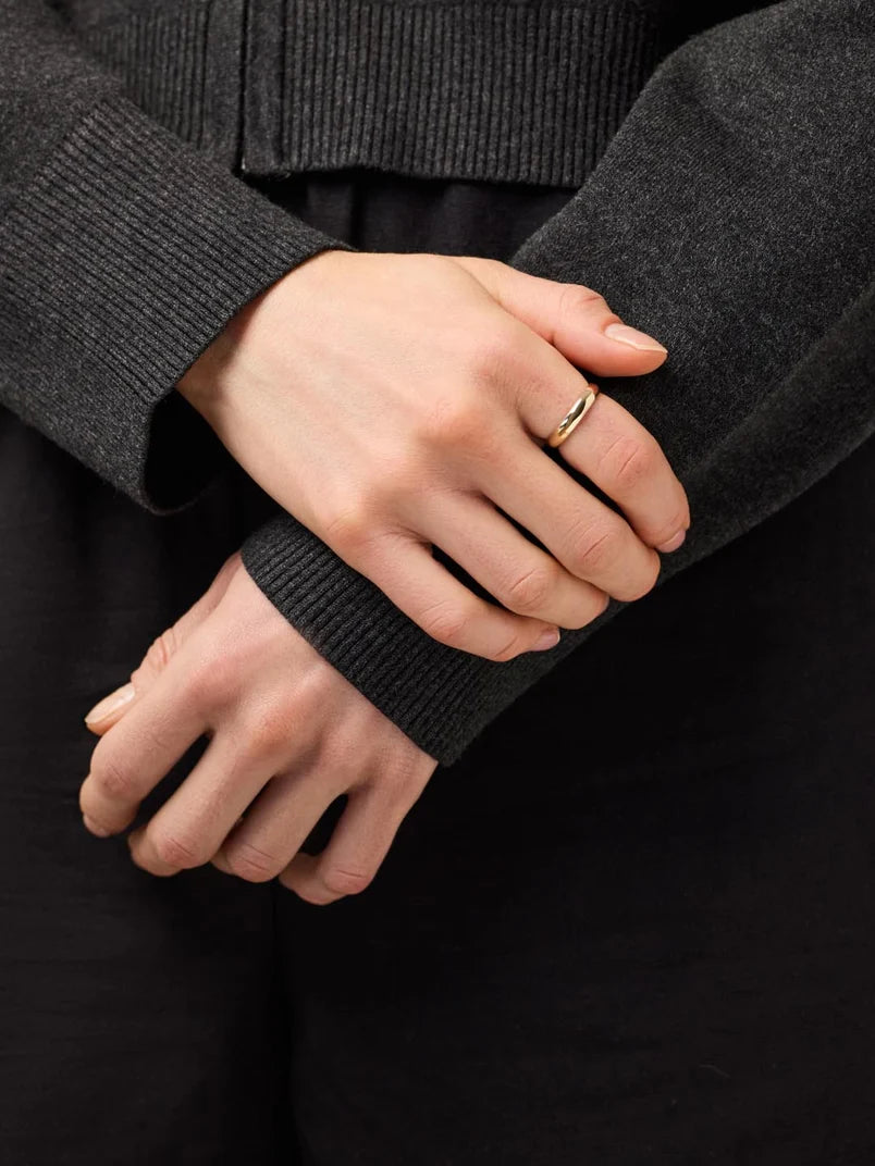 Plain Gold Plated Band Ring