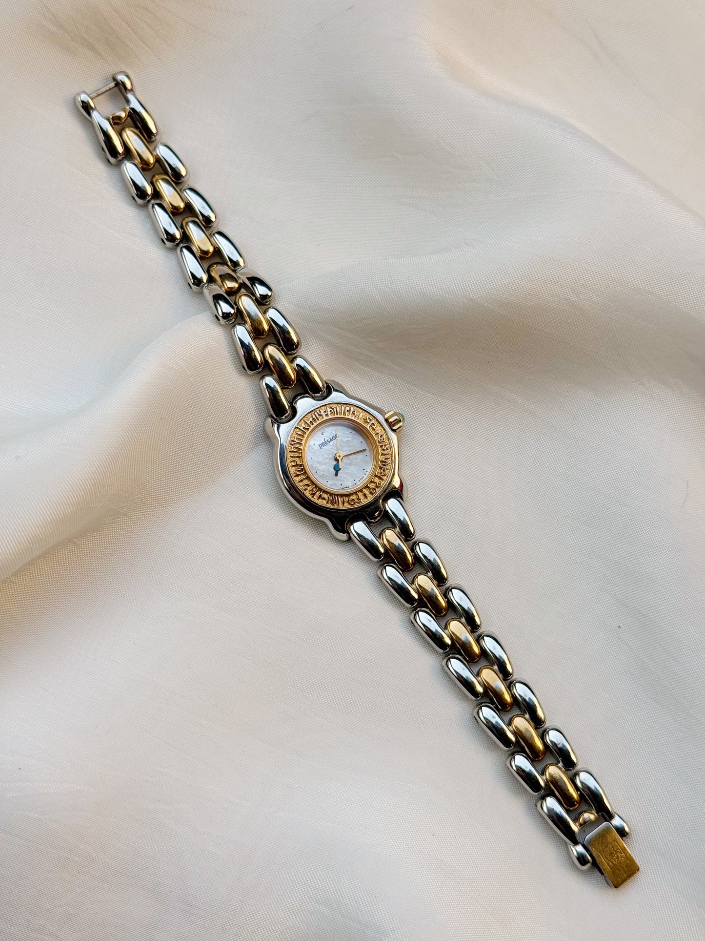 Seiko Rare Presage two tone watch