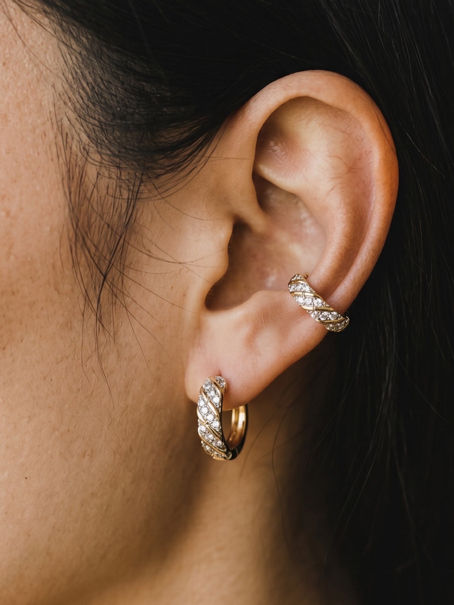 The Two Tone Hoops