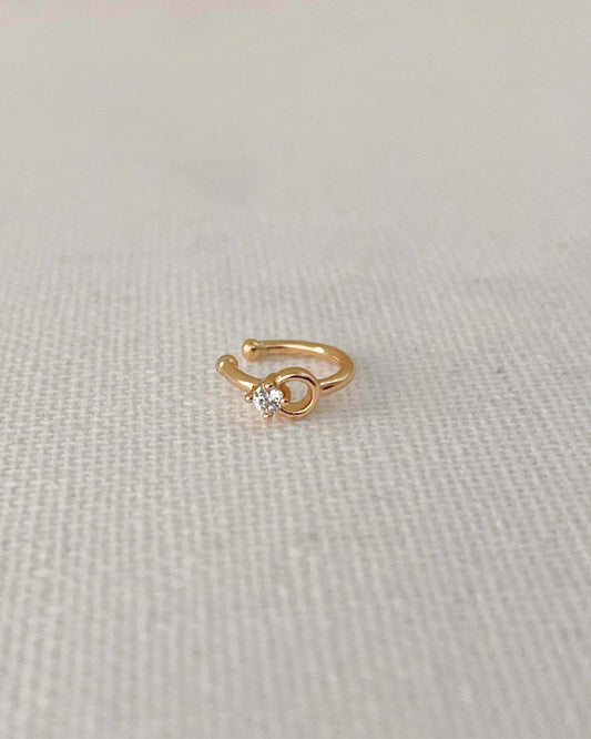 Cute stone nose/ear cuff