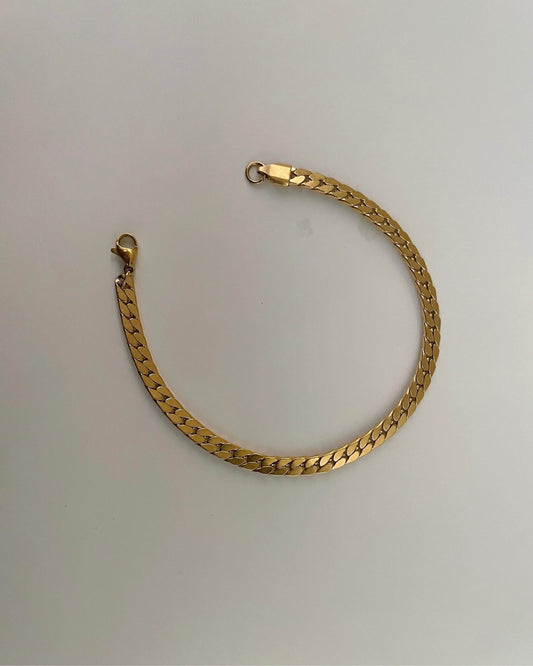 Snake chain bracelet