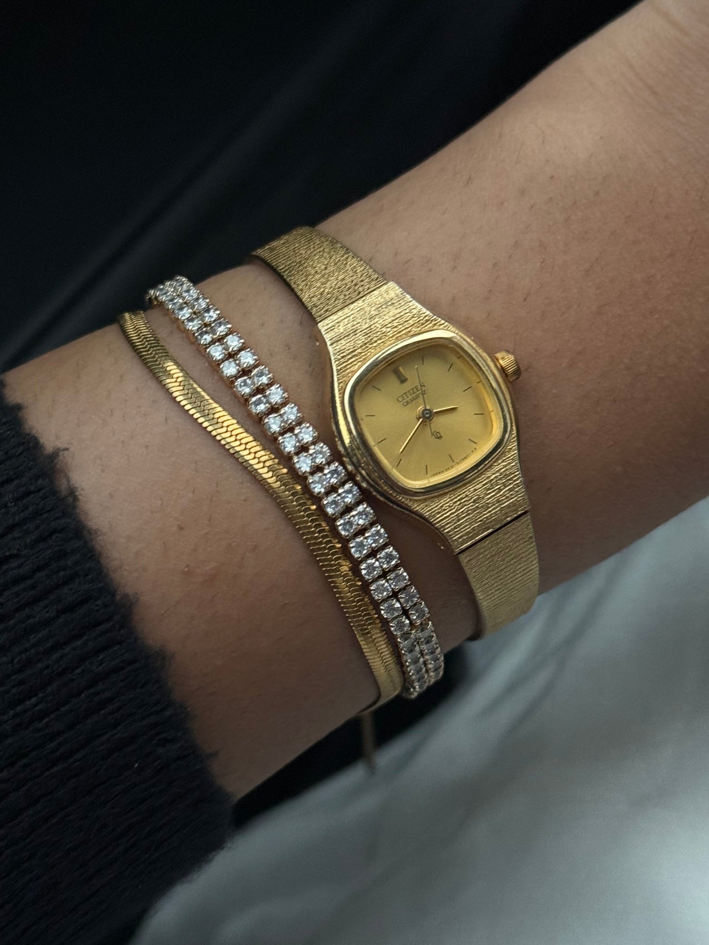 Vintage Citizen Gold plated watch for women