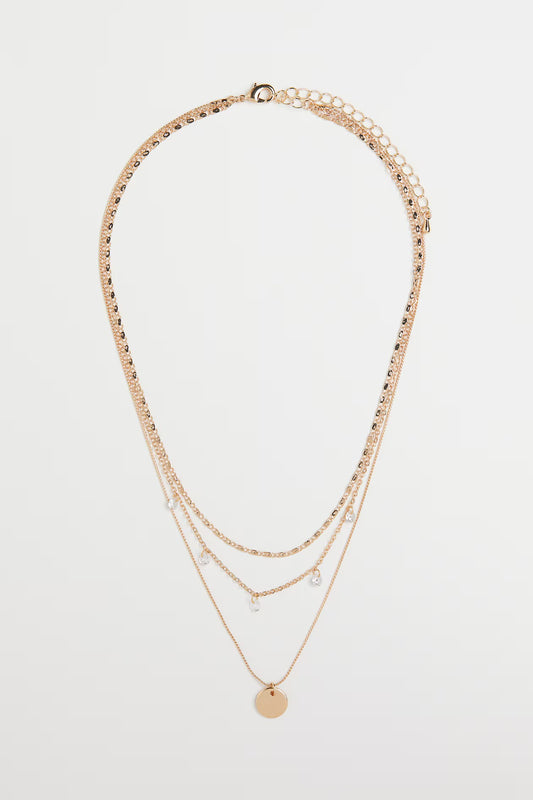 H&M three strand necklace