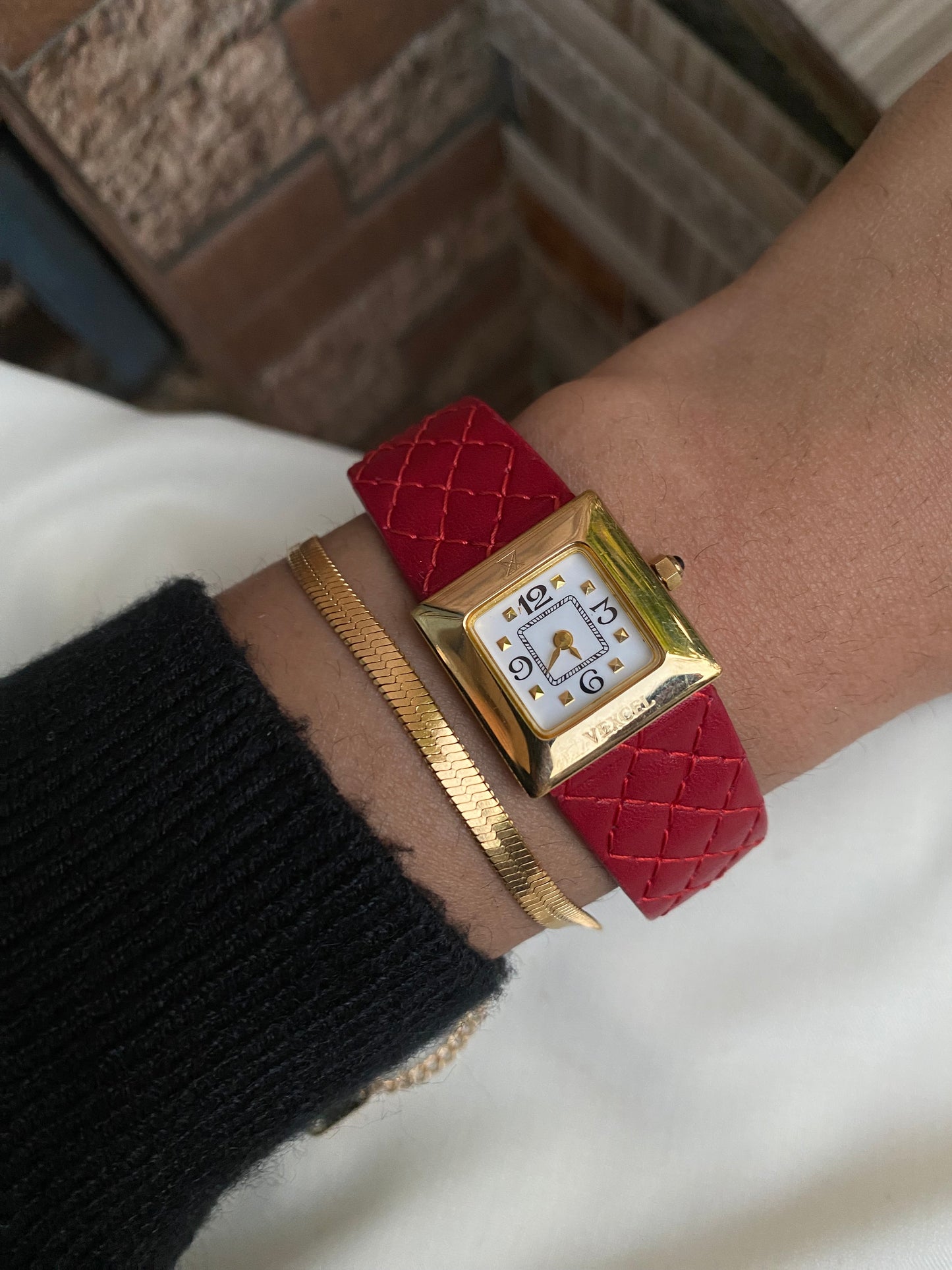 Vexel Tank dial watch