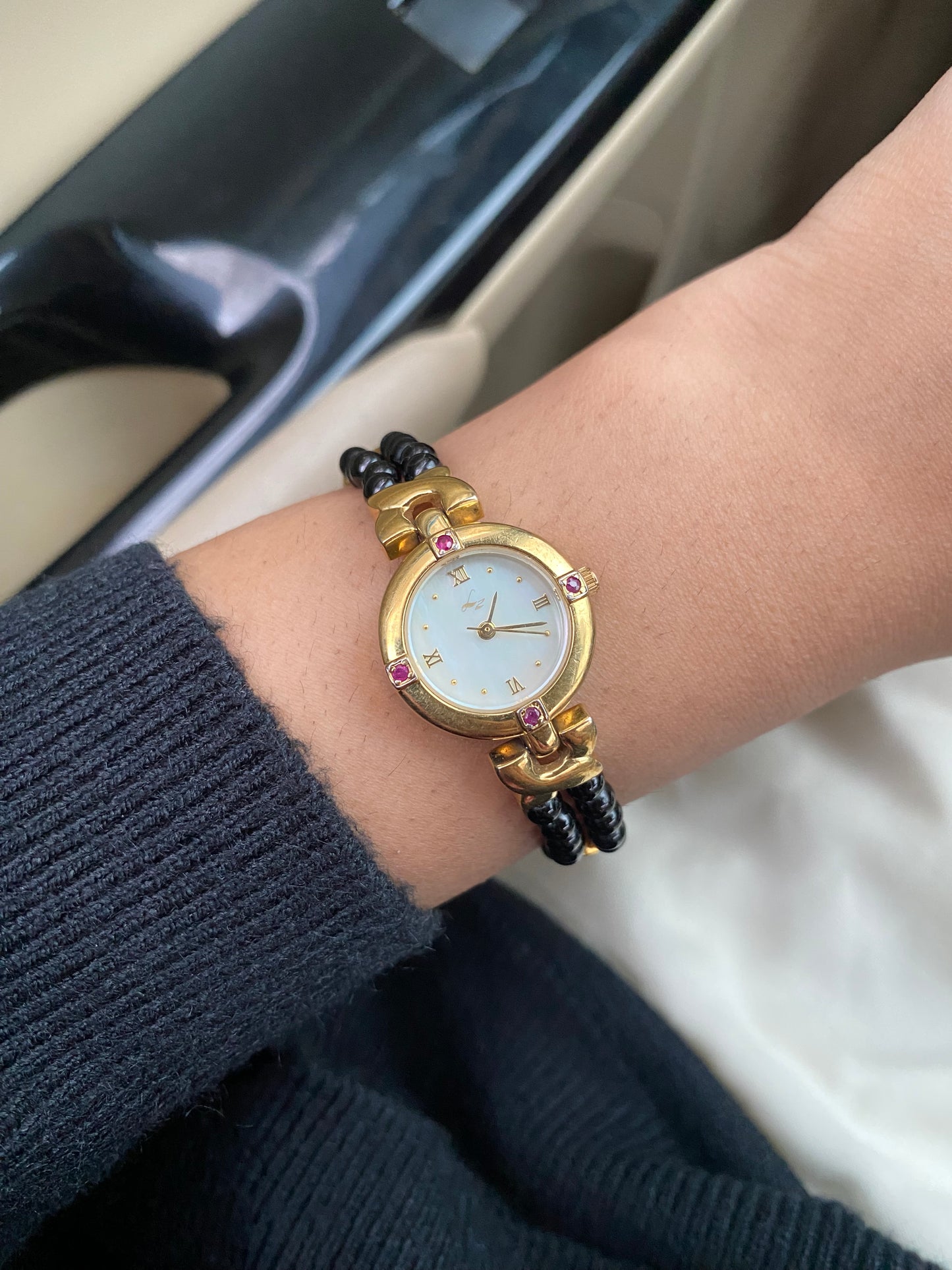 Vintage Iz Beads watch